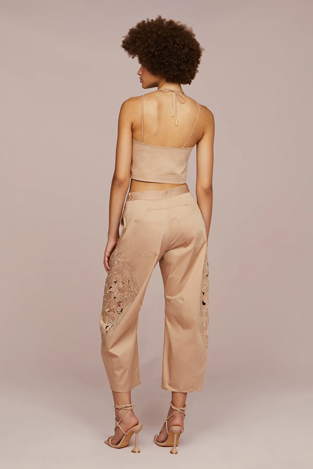 Bliss Laser Cut Floral Top - Image 4