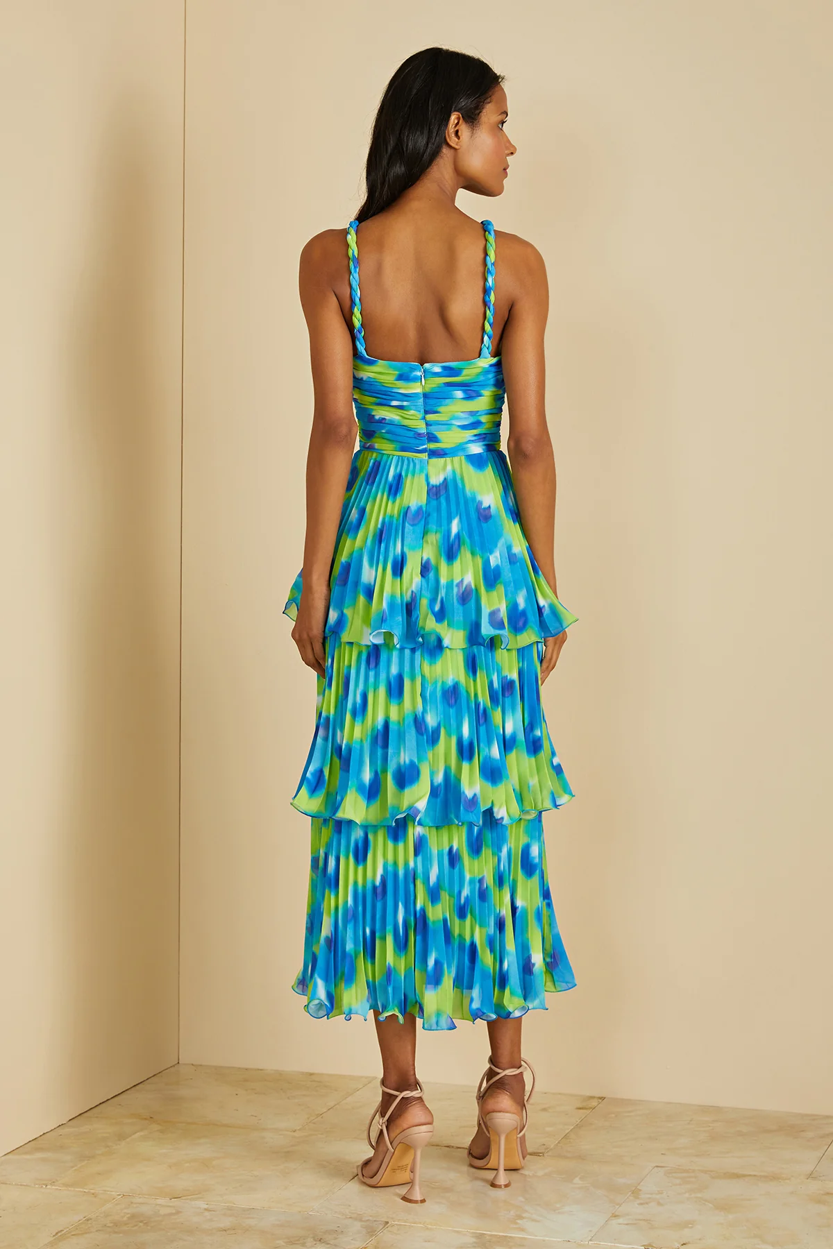 Brant Tiered Midi Dress - Image 2