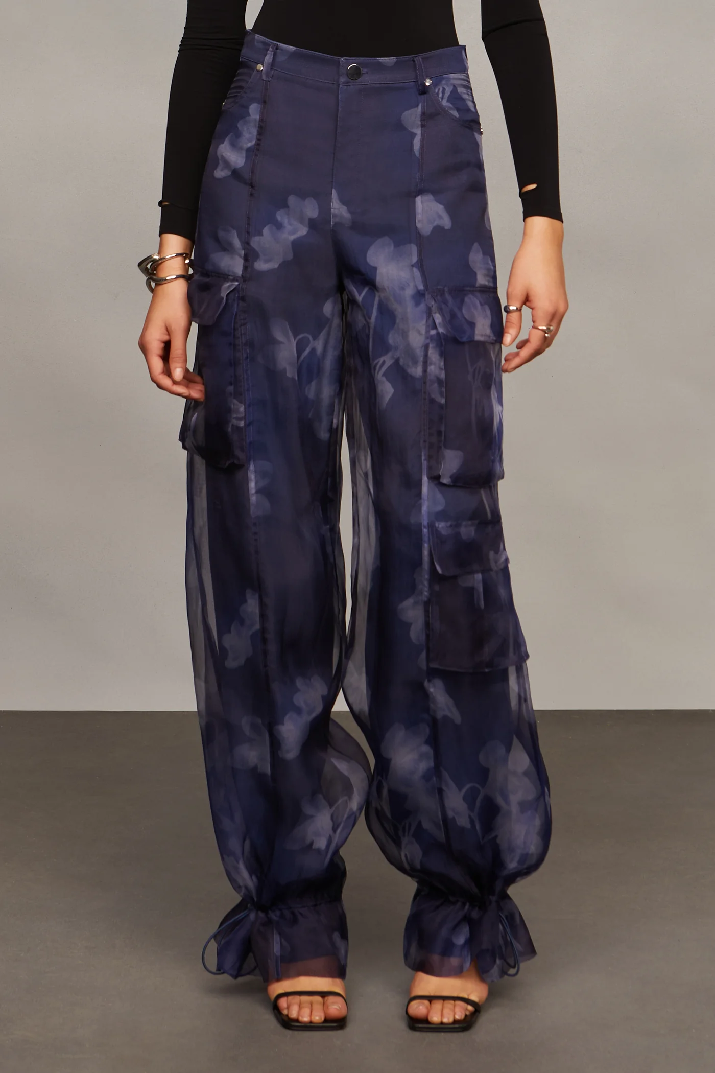 Bridgette Organza Cargo Pants - Image 2