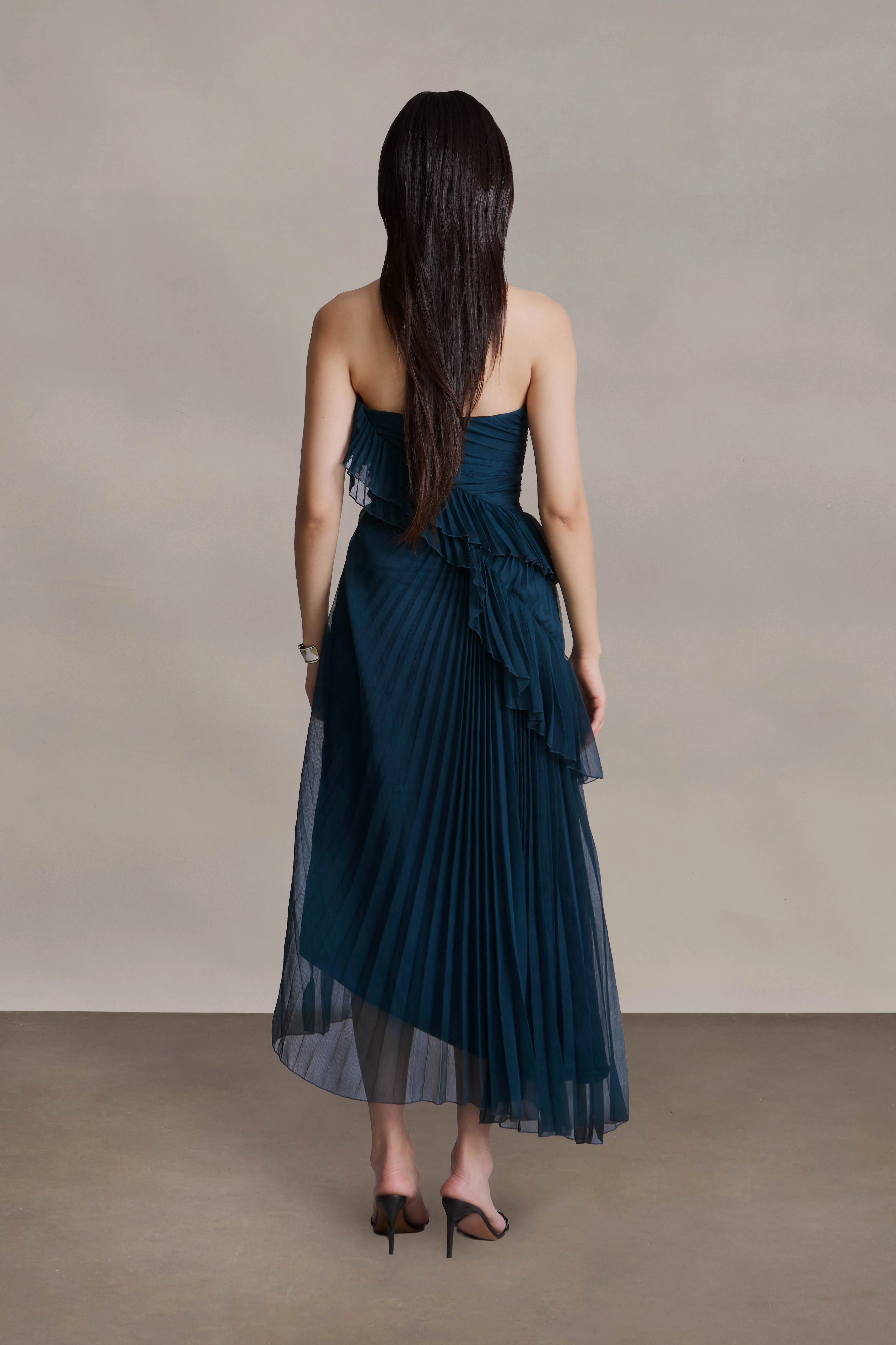 Caitlyn Strapless Midi Dress - Image 2