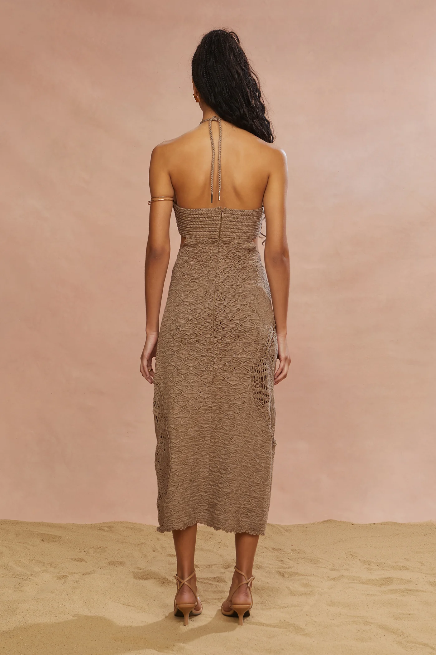 Clara Midi Knit Dress - Image 2