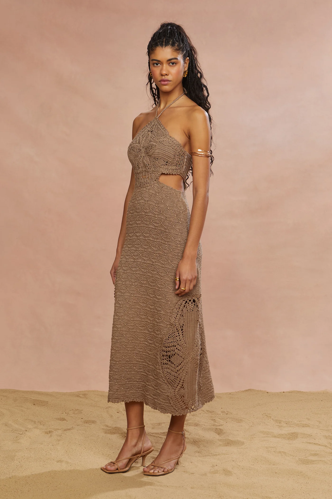 Clara Midi Knit Dress - Image 5