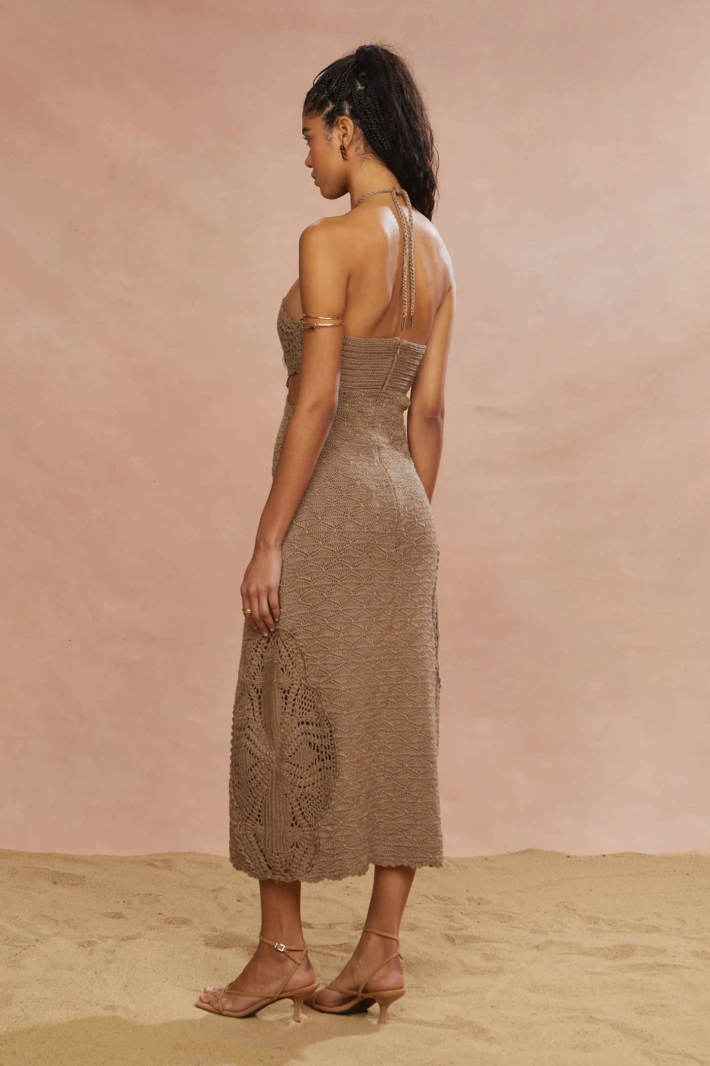 Clara Midi Knit Dress - Image 6