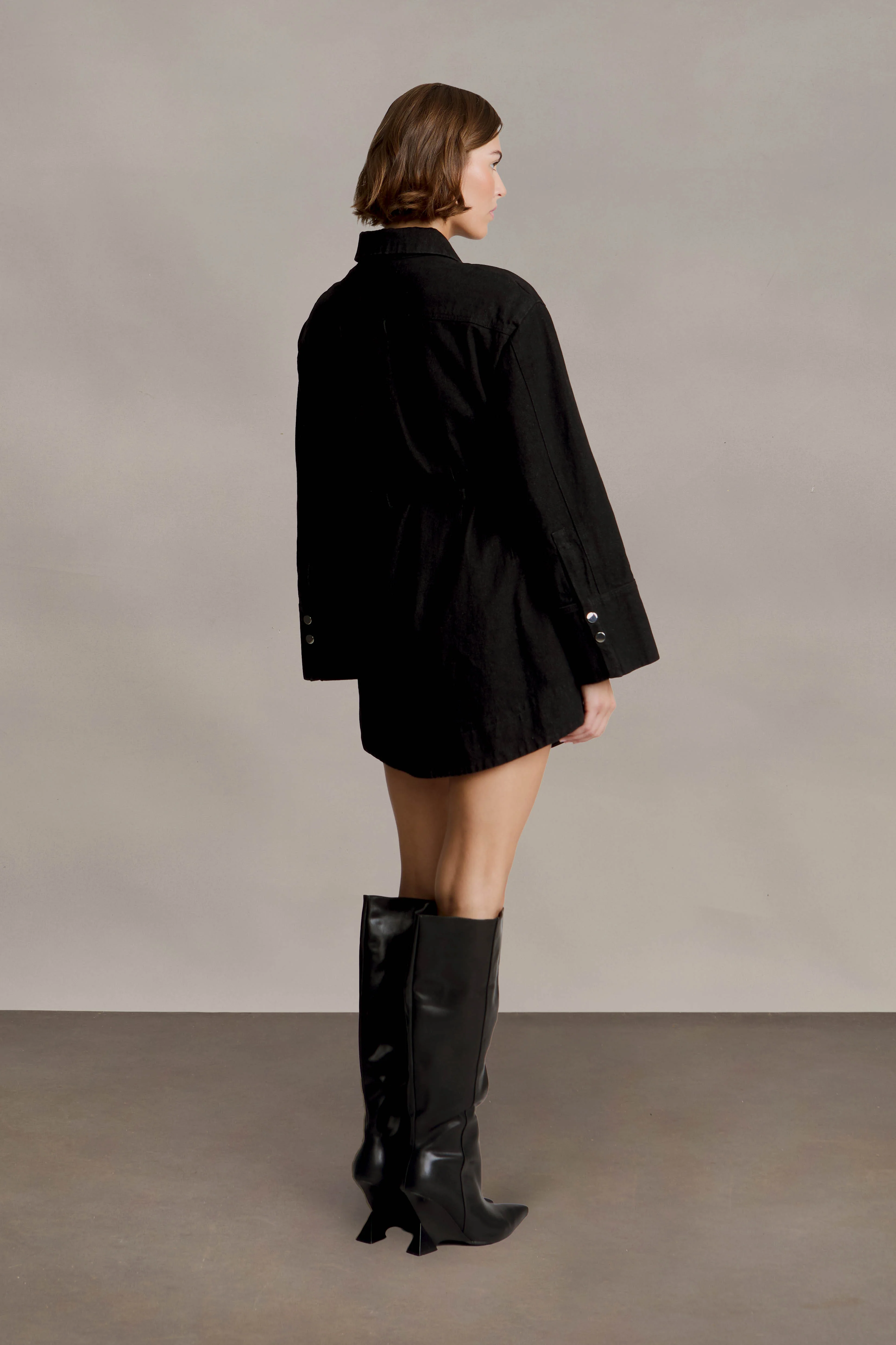 Clea Denim Dress - Image 5