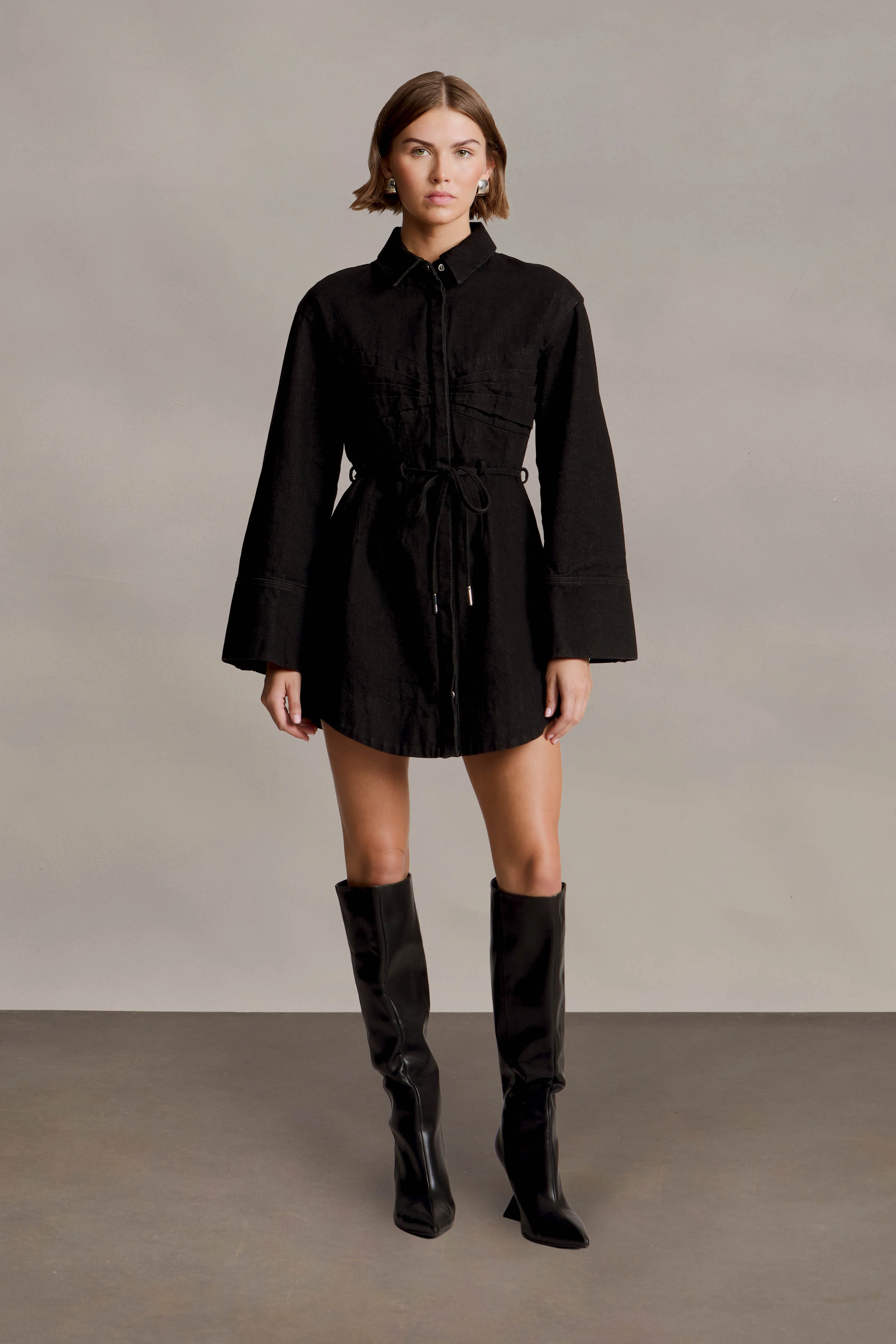 Clea Denim Dress - Image 7