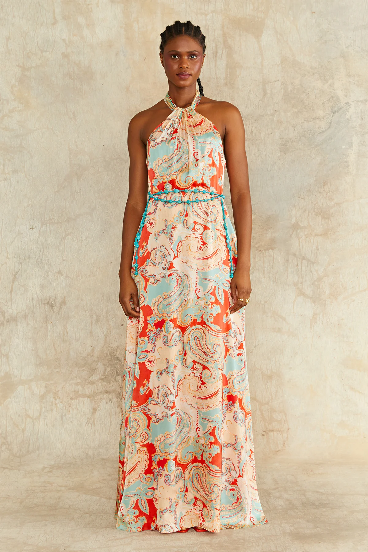 Collie Halter Gown