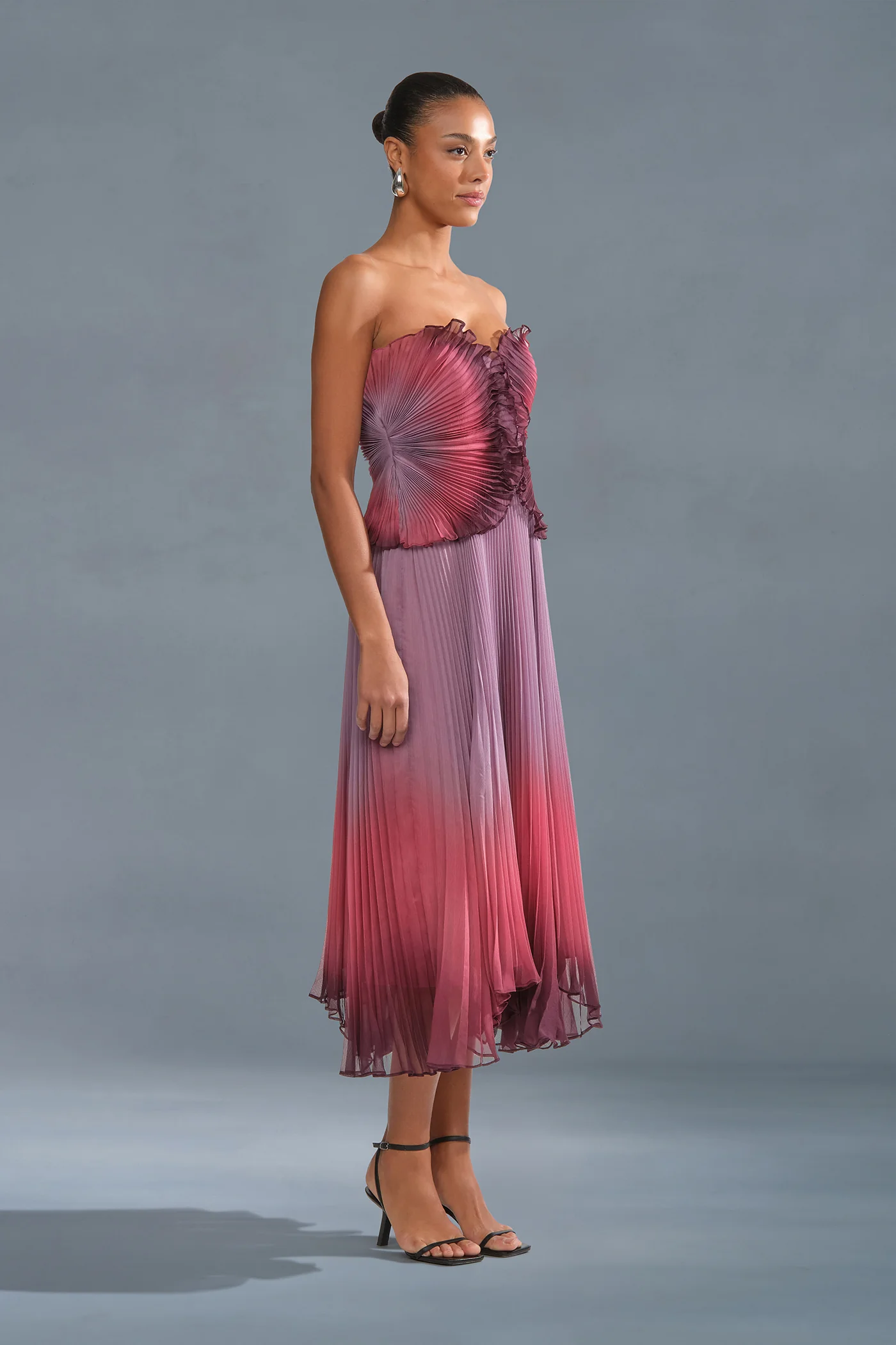 Delyth Strapless Dress - Image 4