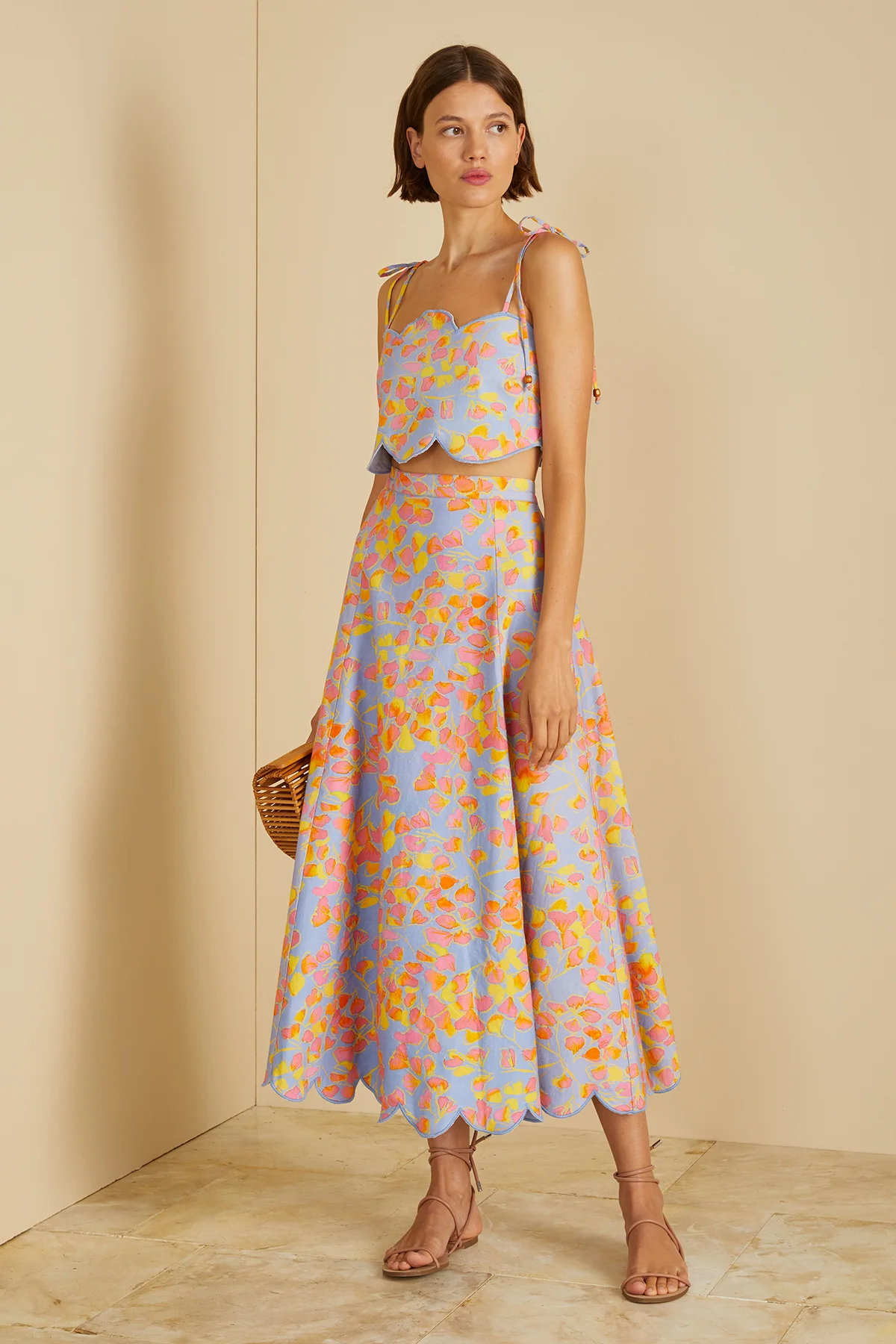 Dia Tie Scallop Top - Image 5