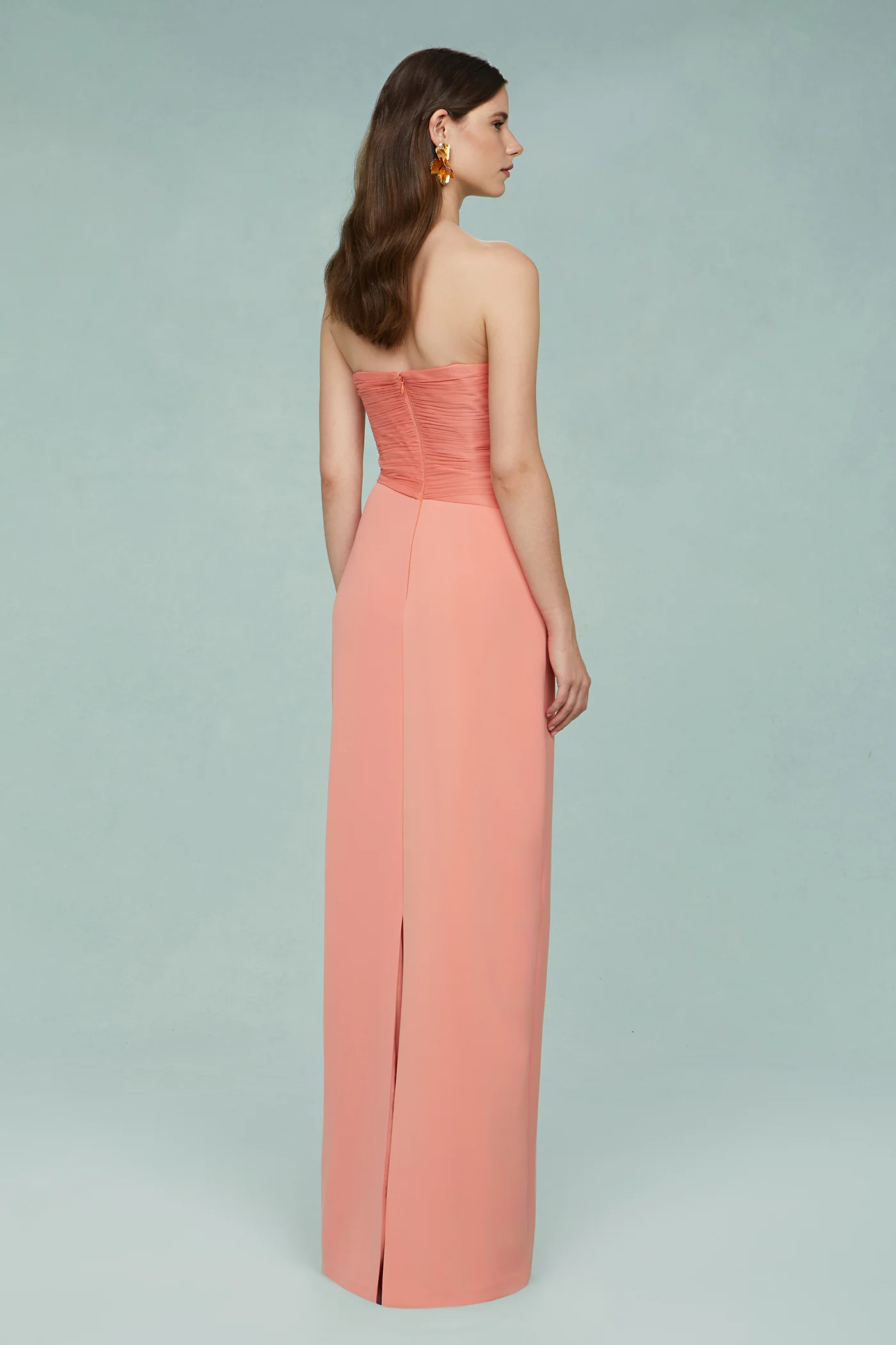 Diana Cutout Bow Combo Gown - Image 2