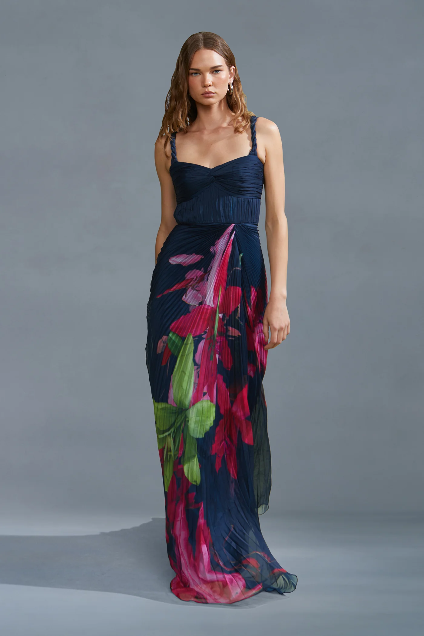 Drea Pleated Gown - Image 10