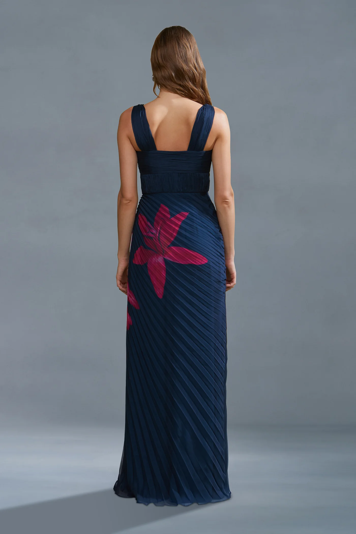 Drea Pleated Gown - Image 3