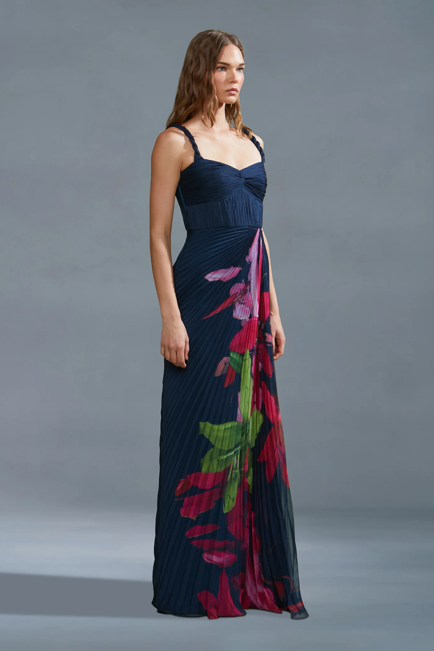 Drea Pleated Gown - Image 7