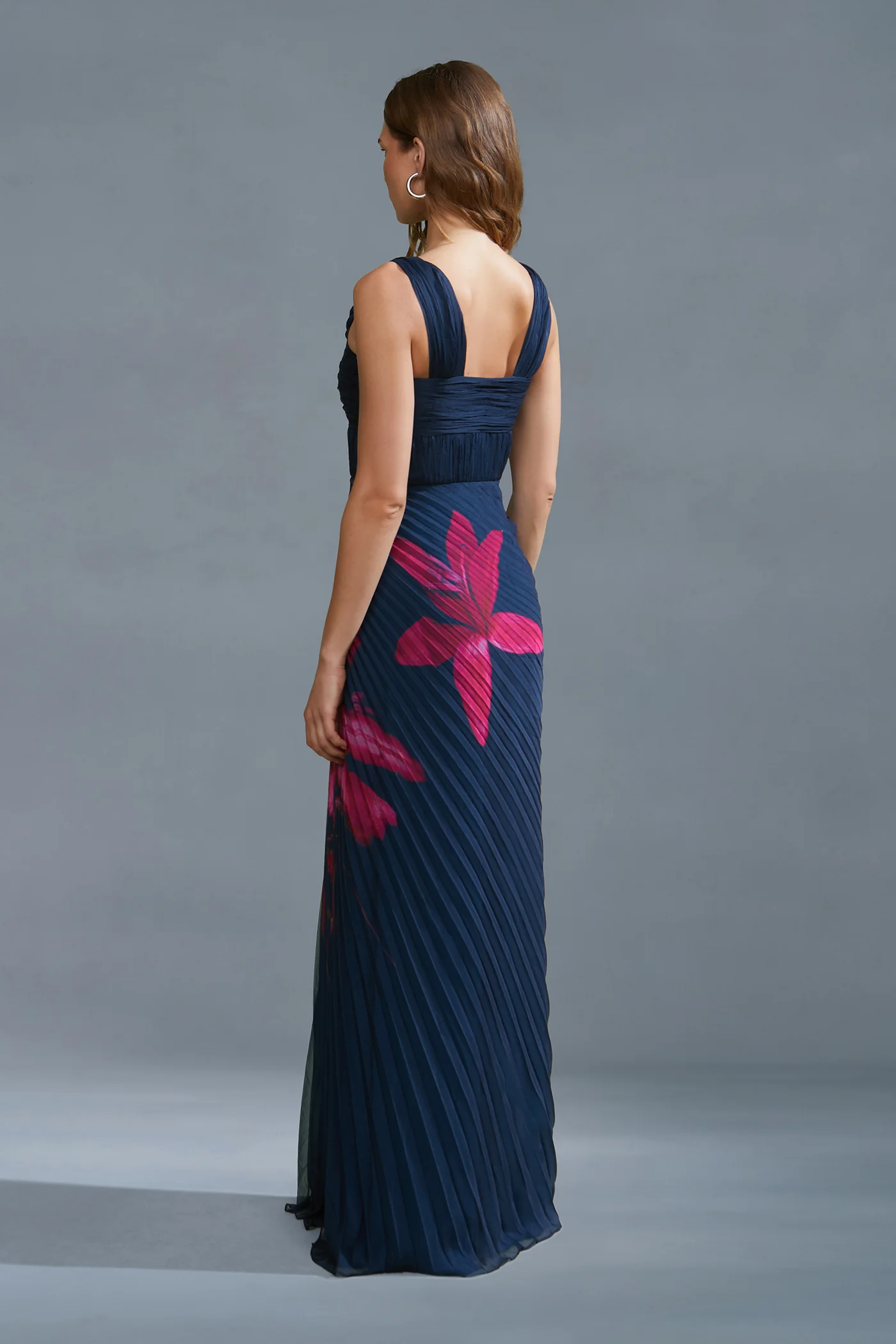 Drea Pleated Gown - Image 9
