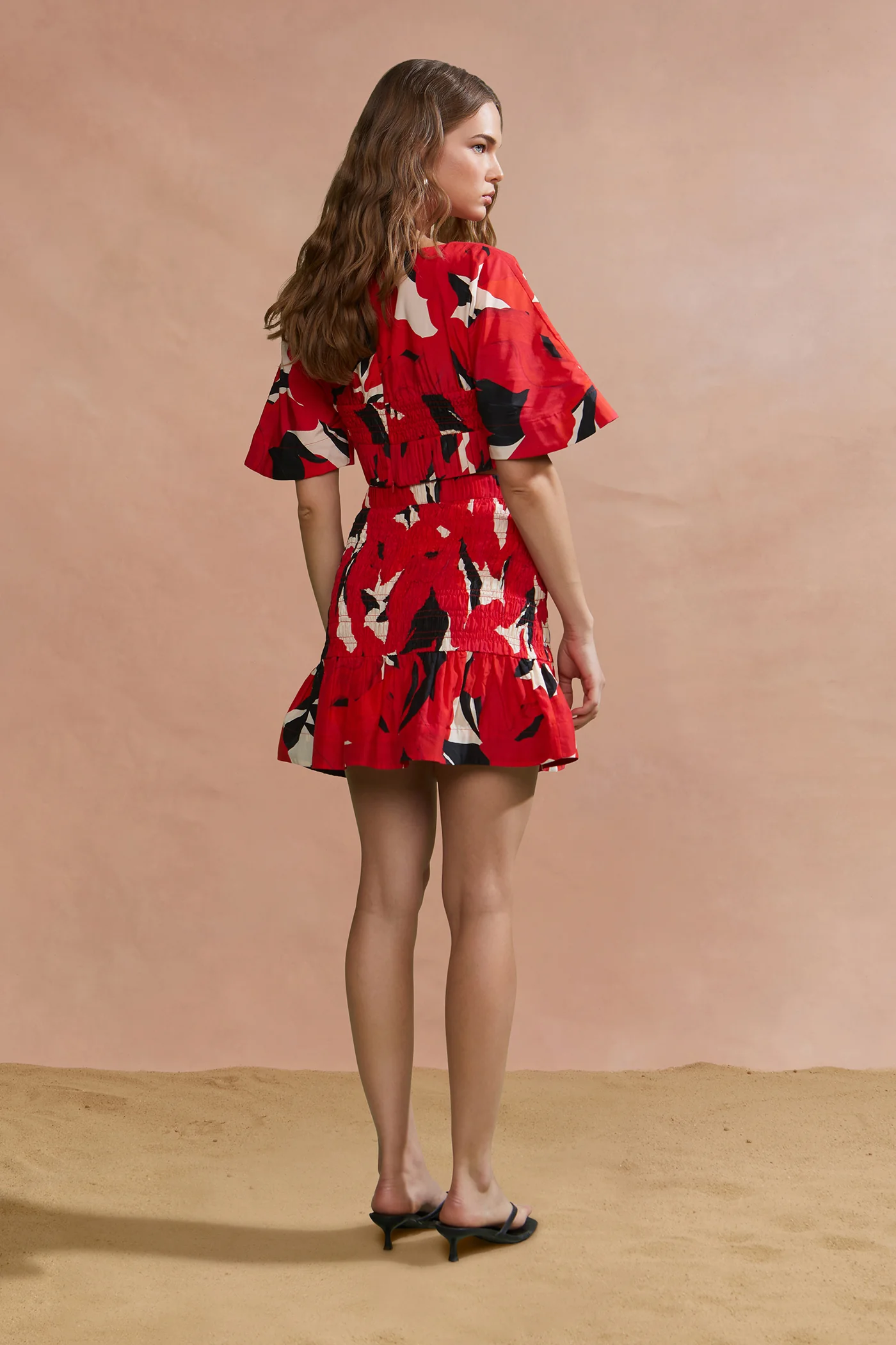 Elle Smocked Crop Top - Image 5
