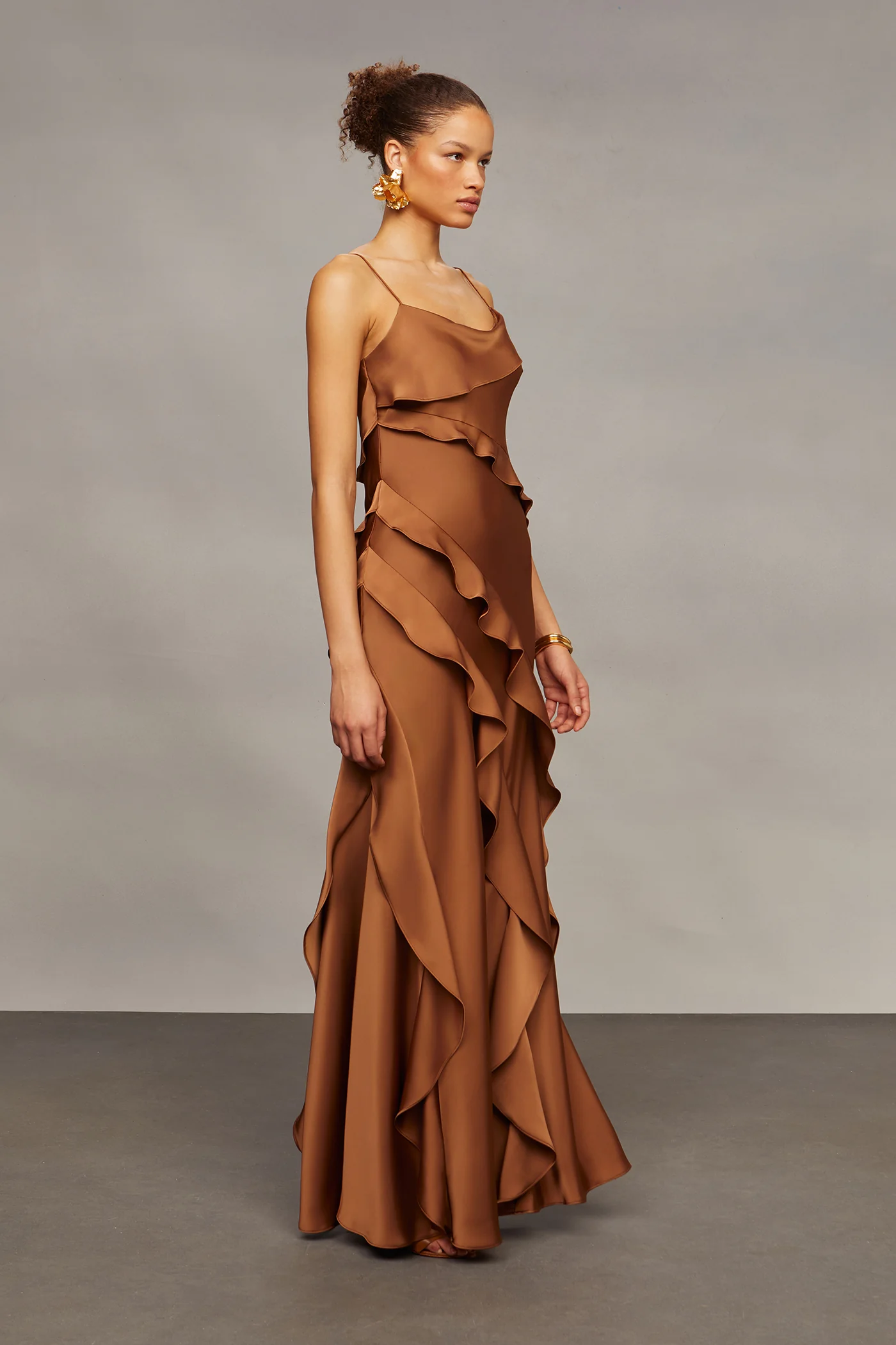 Ellen Ruffle Gown - Image 3