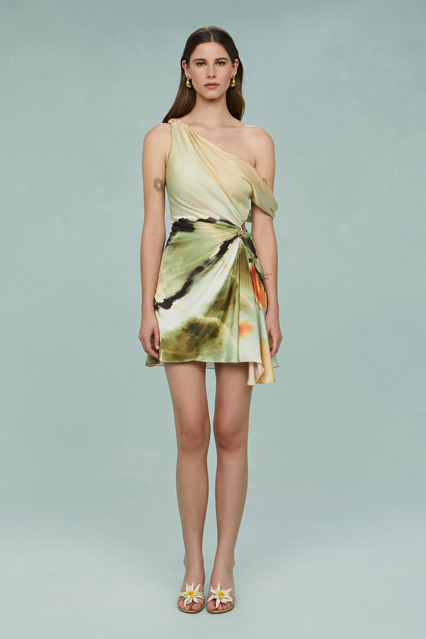 Elowen Print Mini Dress
