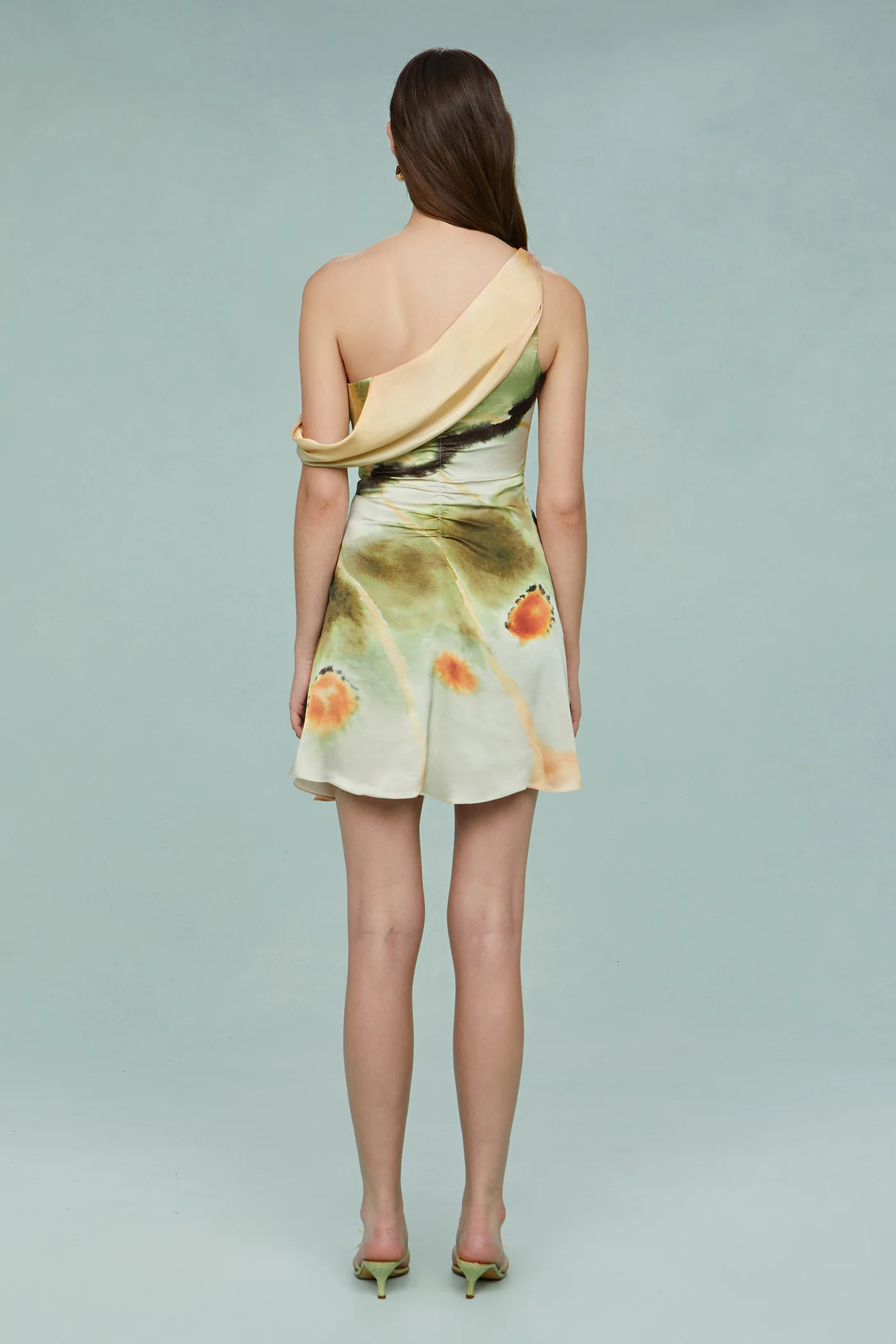 Elowen Print Mini Dress - Image 2