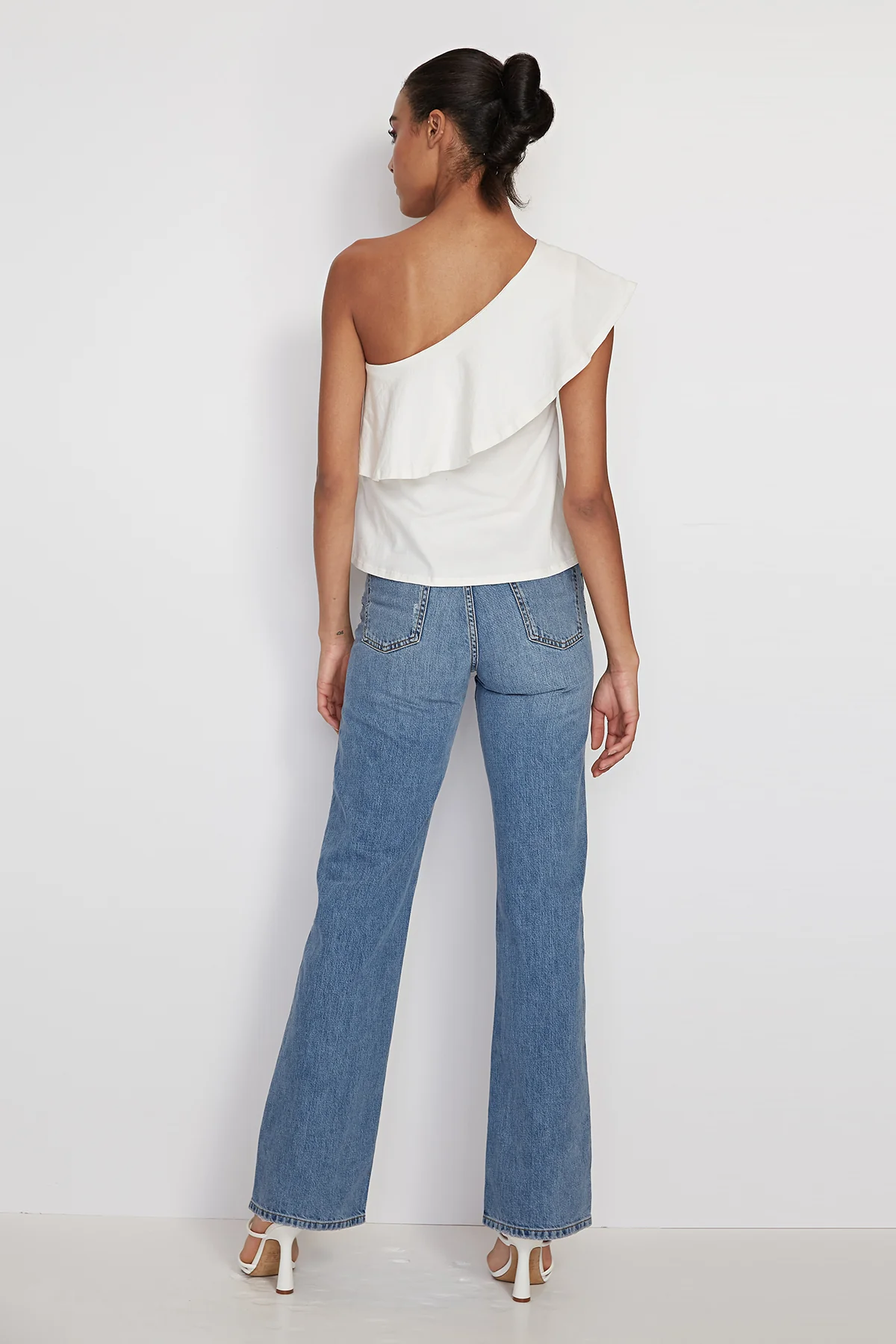 Femi One Shoulder T-Shirt - Image 2