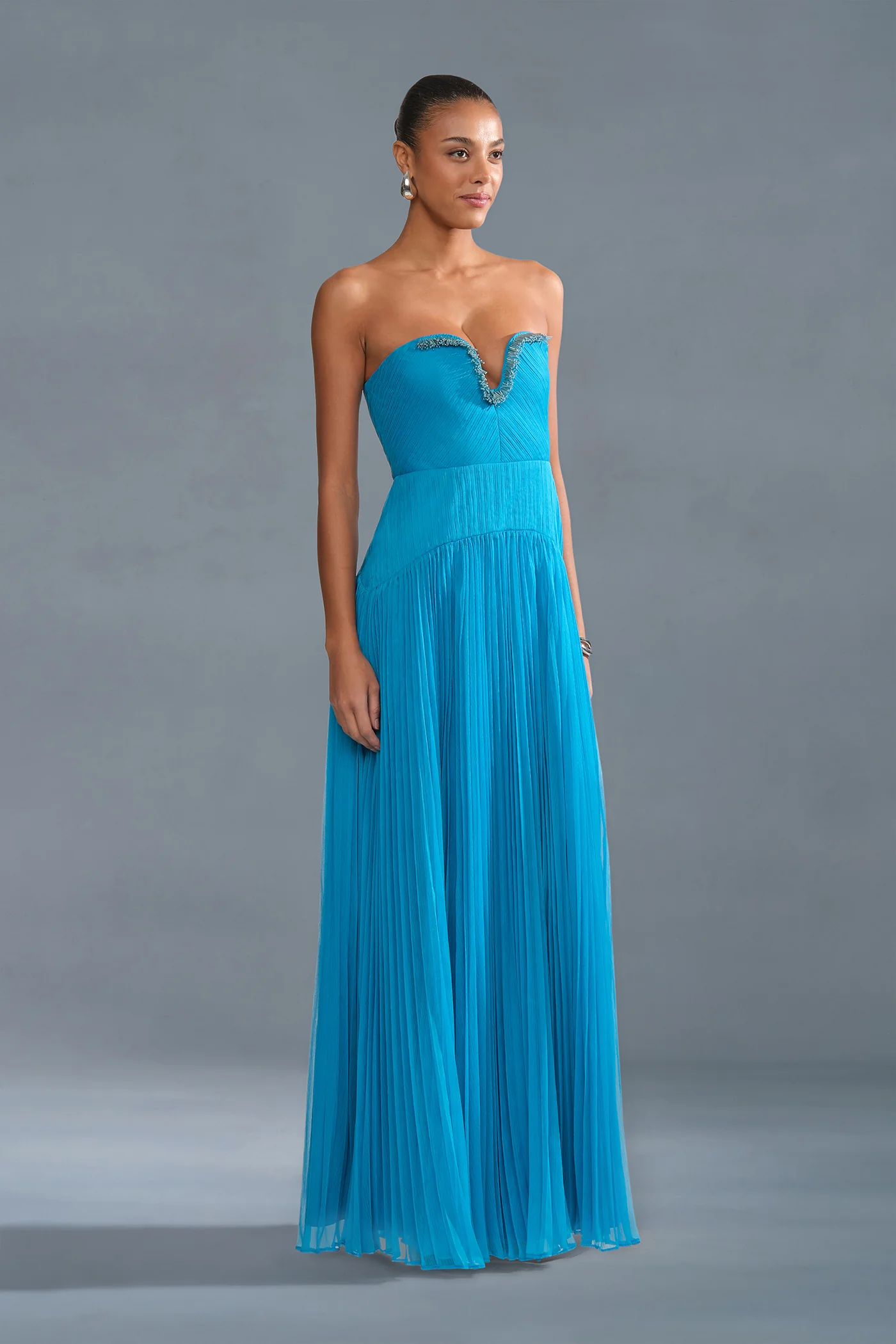 Fiora Pleated Dress - Image 4