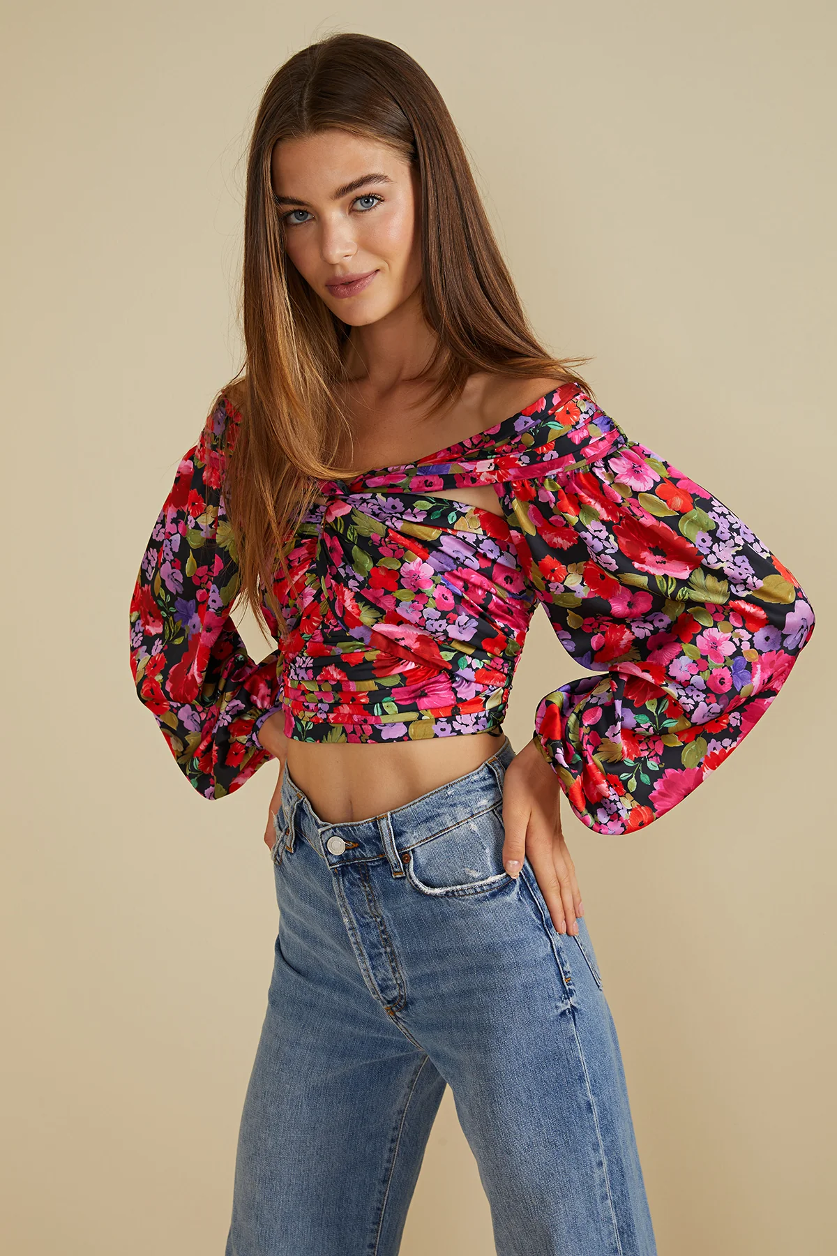 Francis Puff Crop Top - Image 3