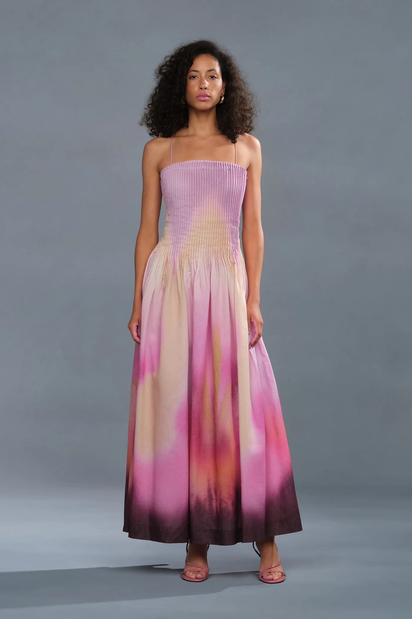Grecia Pleated Dress - Image 5