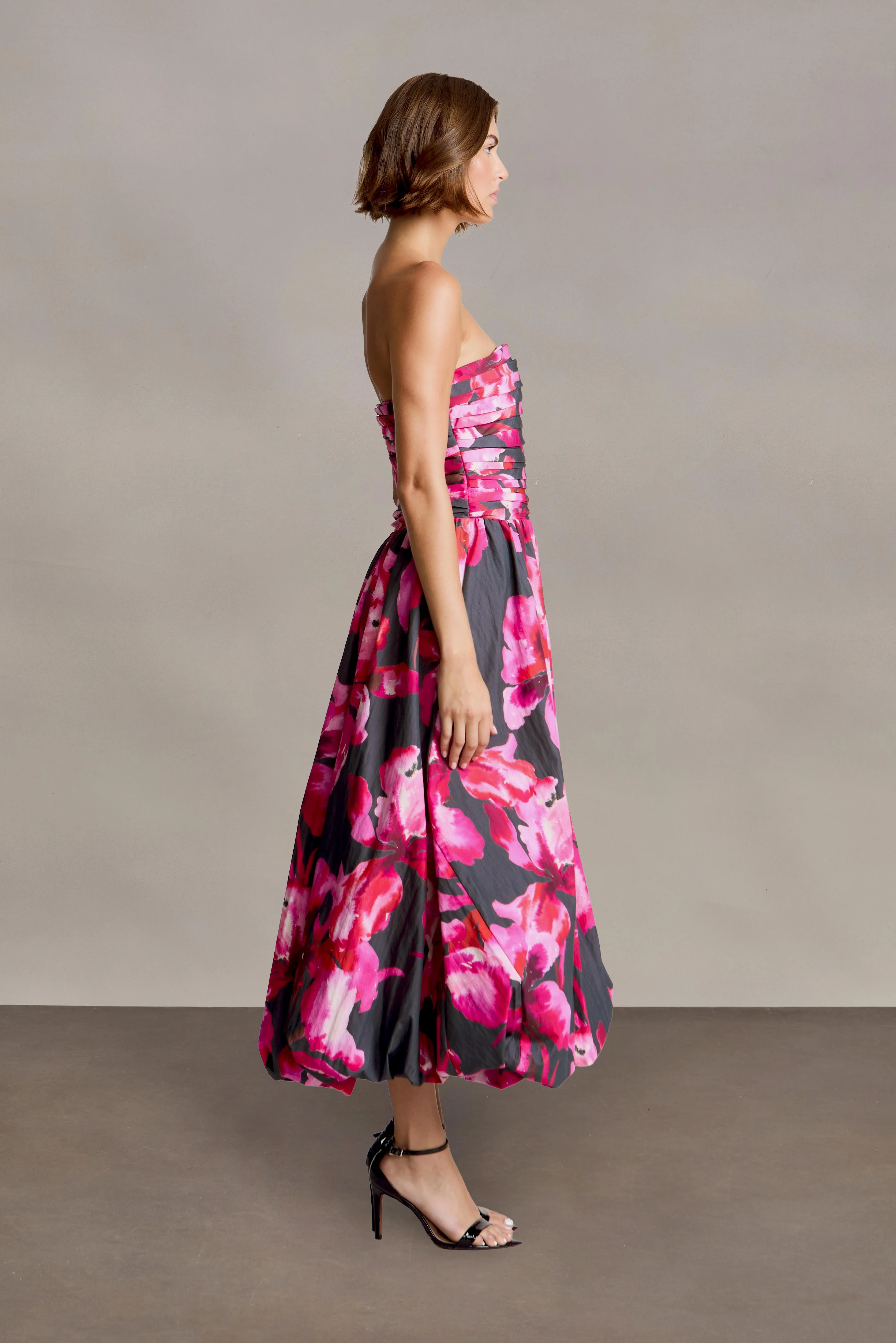 Helena Bubble Midi Dress - Image 5