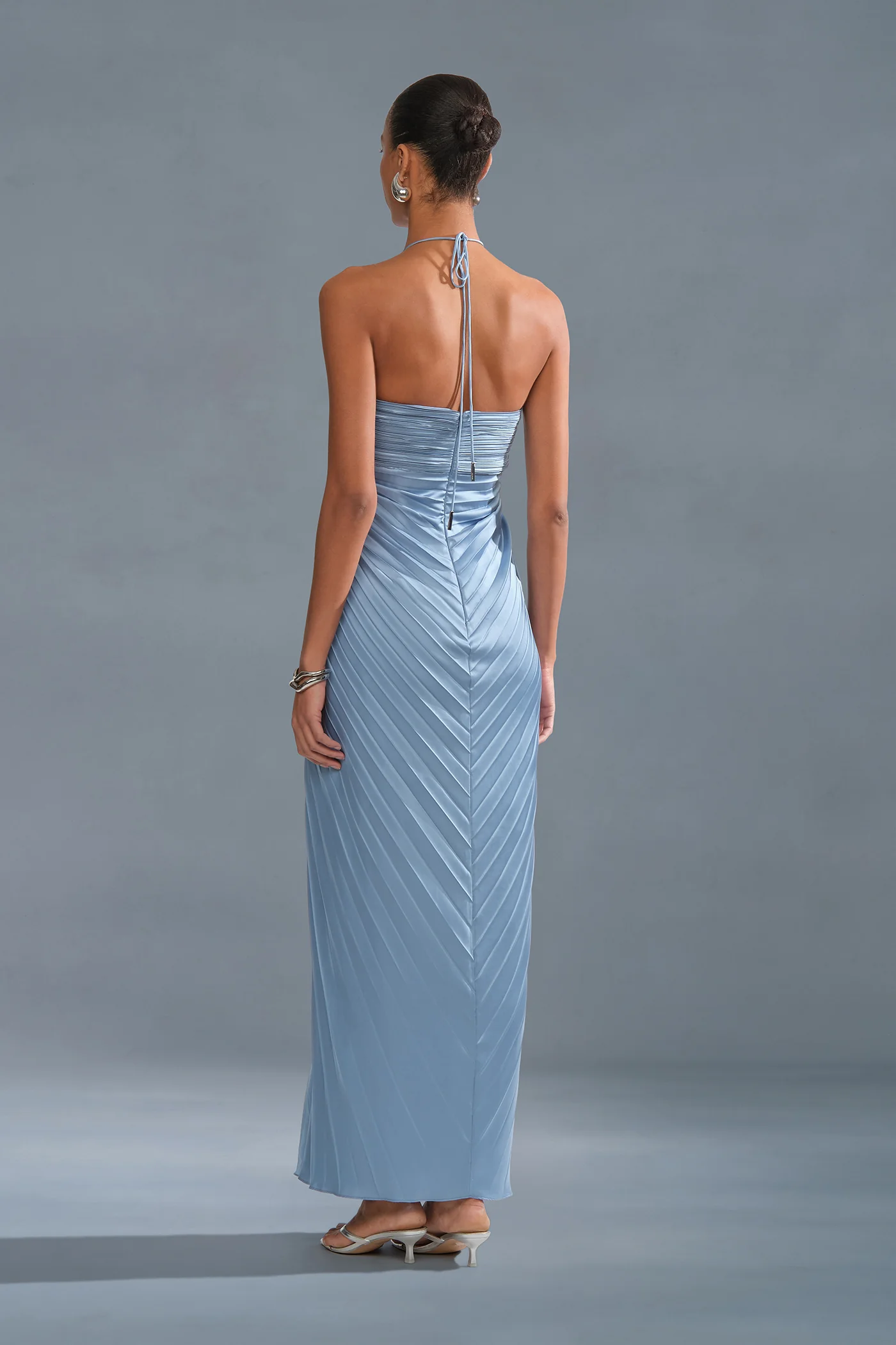 Ionea Pleated Gown - Image 3