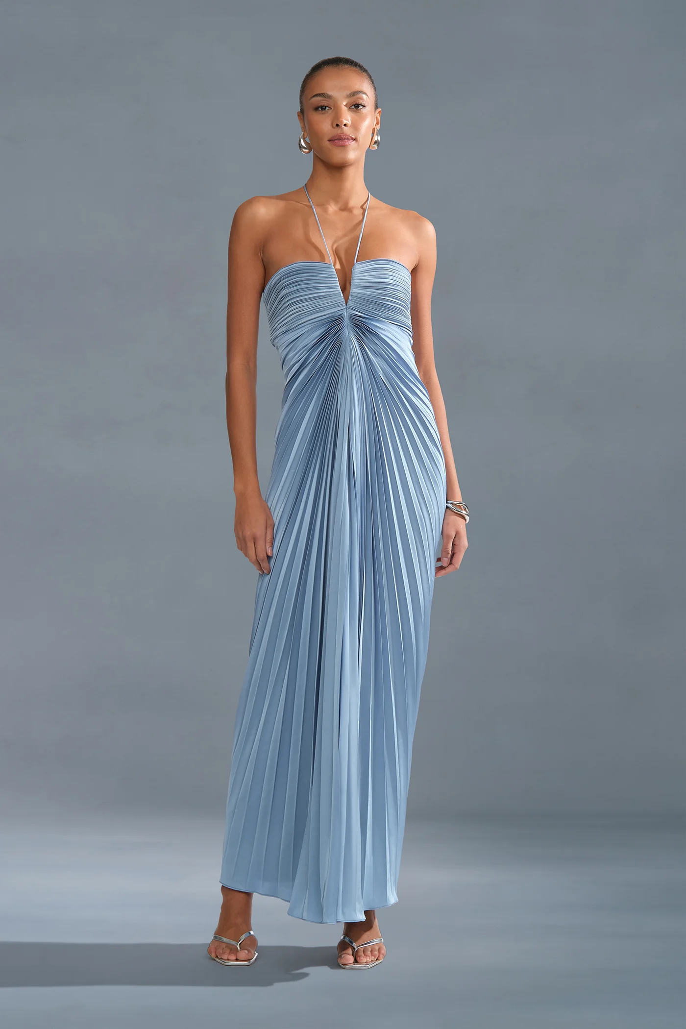 Ionea Pleated Gown - Image 5