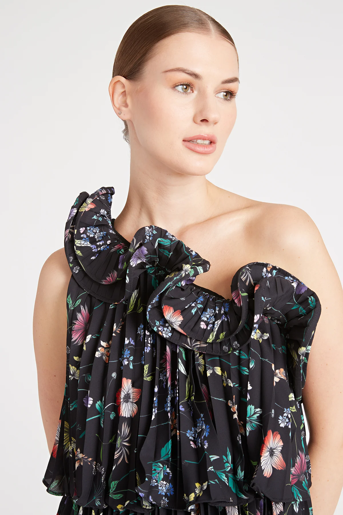 Isador Assymetrical Ruffle Top - Image 7