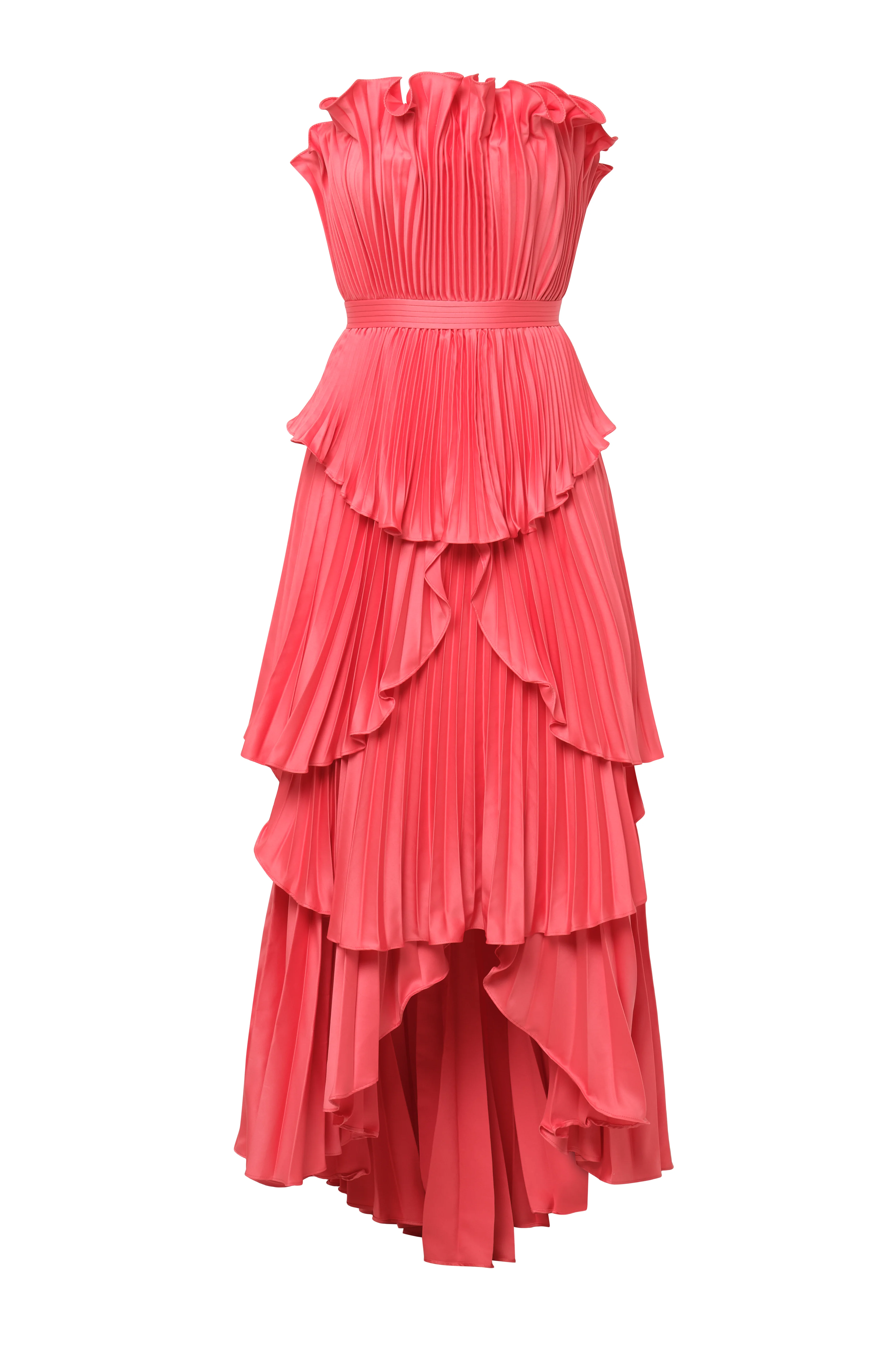 Janey Tiered Shell Midi Dress - Image 9