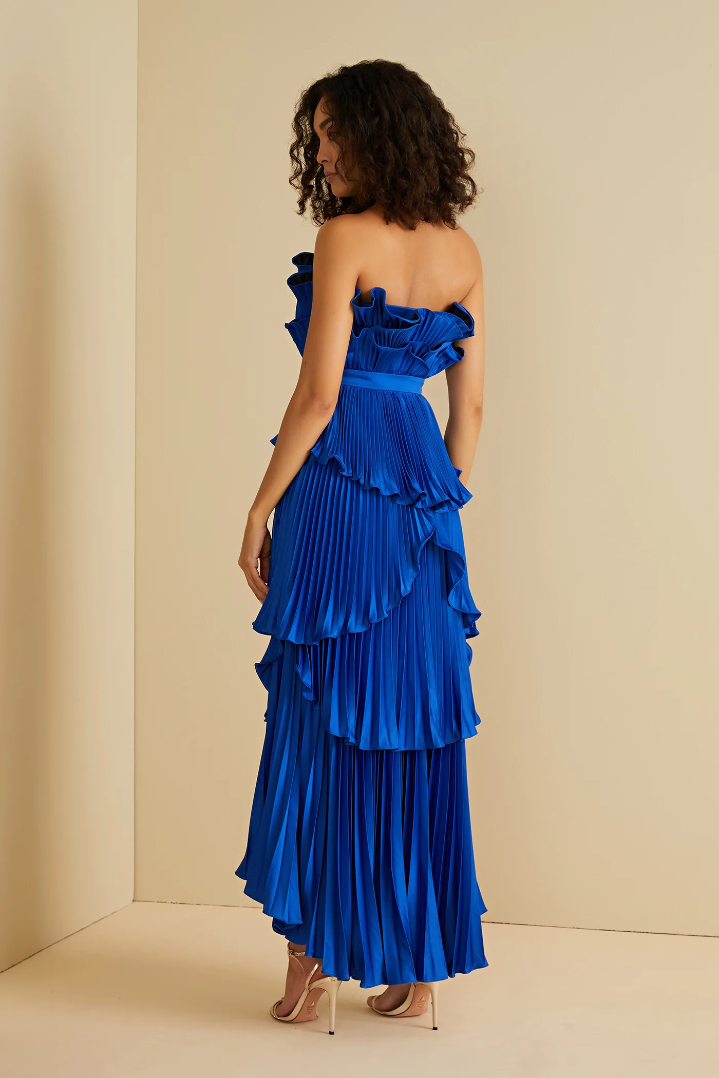Judah Scallop Pleated Dress - Image 2