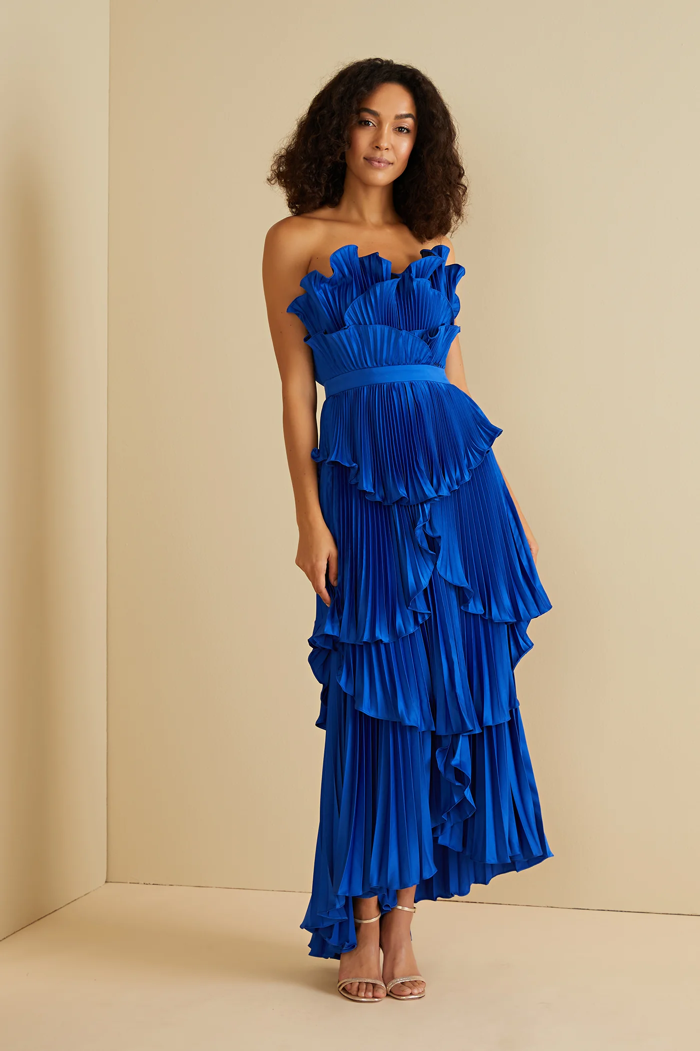 Judah Scallop Pleated Dress - Image 5