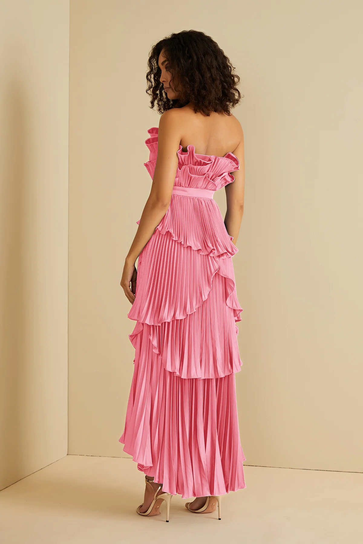 Judah Scallop Pleated Dress - Image 2