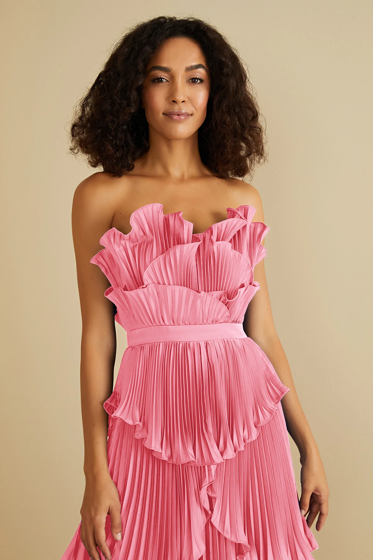 Judah Scallop Pleated Dress - Image 4