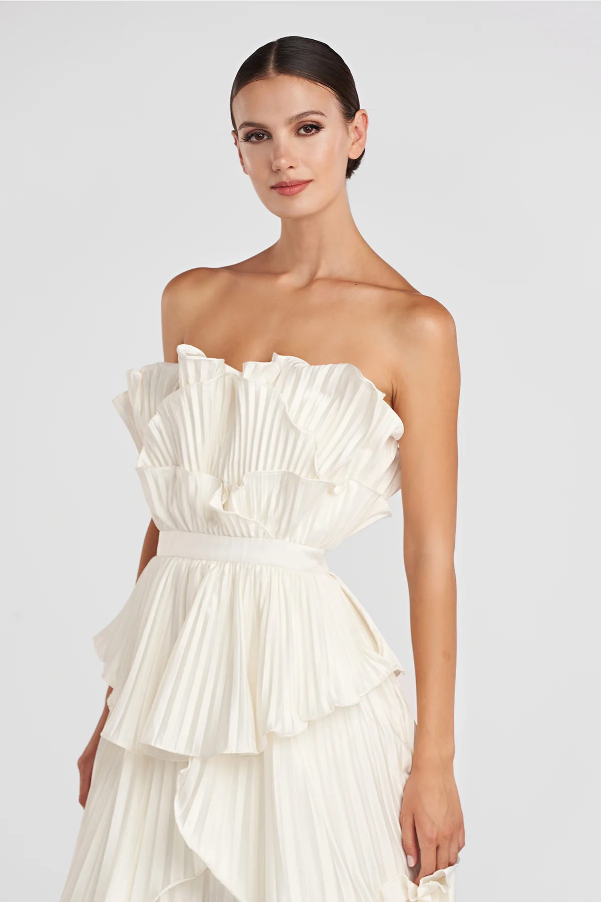 Judah Scallop Pleated Dress - Image 4