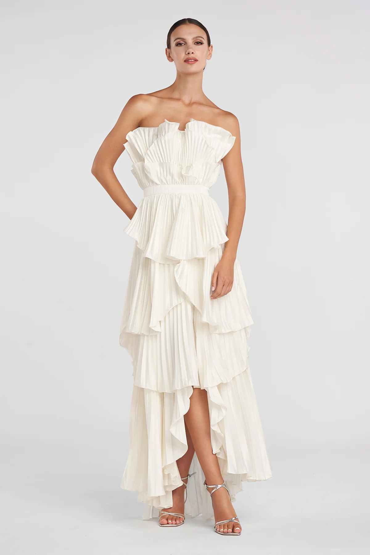 Judah Scallop Pleated Dress - Image 5