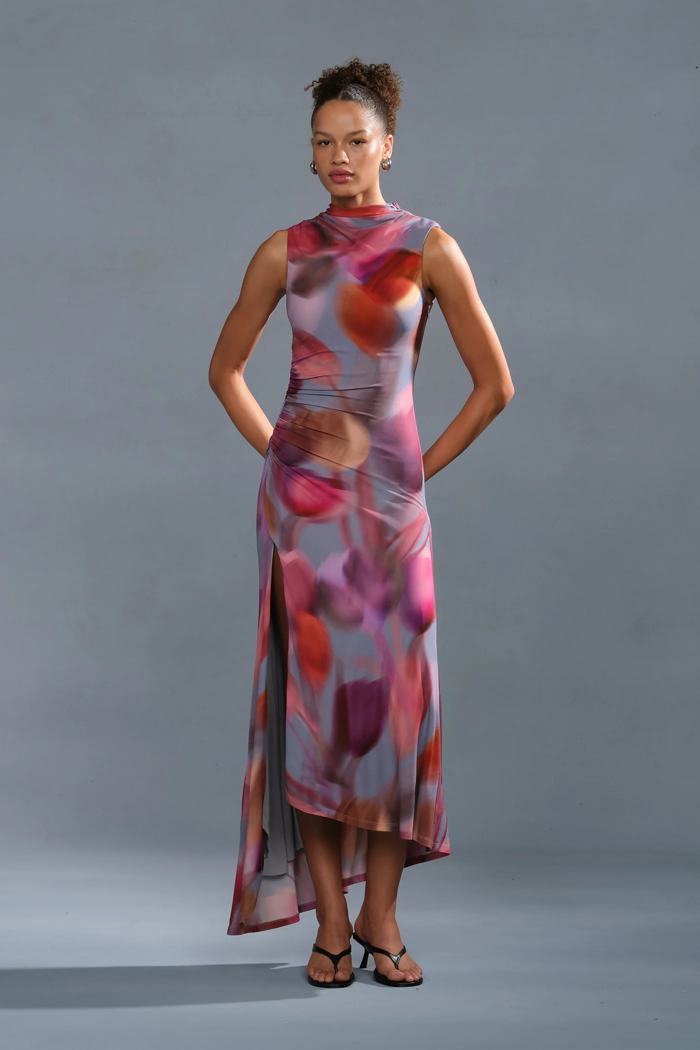 Kai Asymmetrical Dress - Image 6