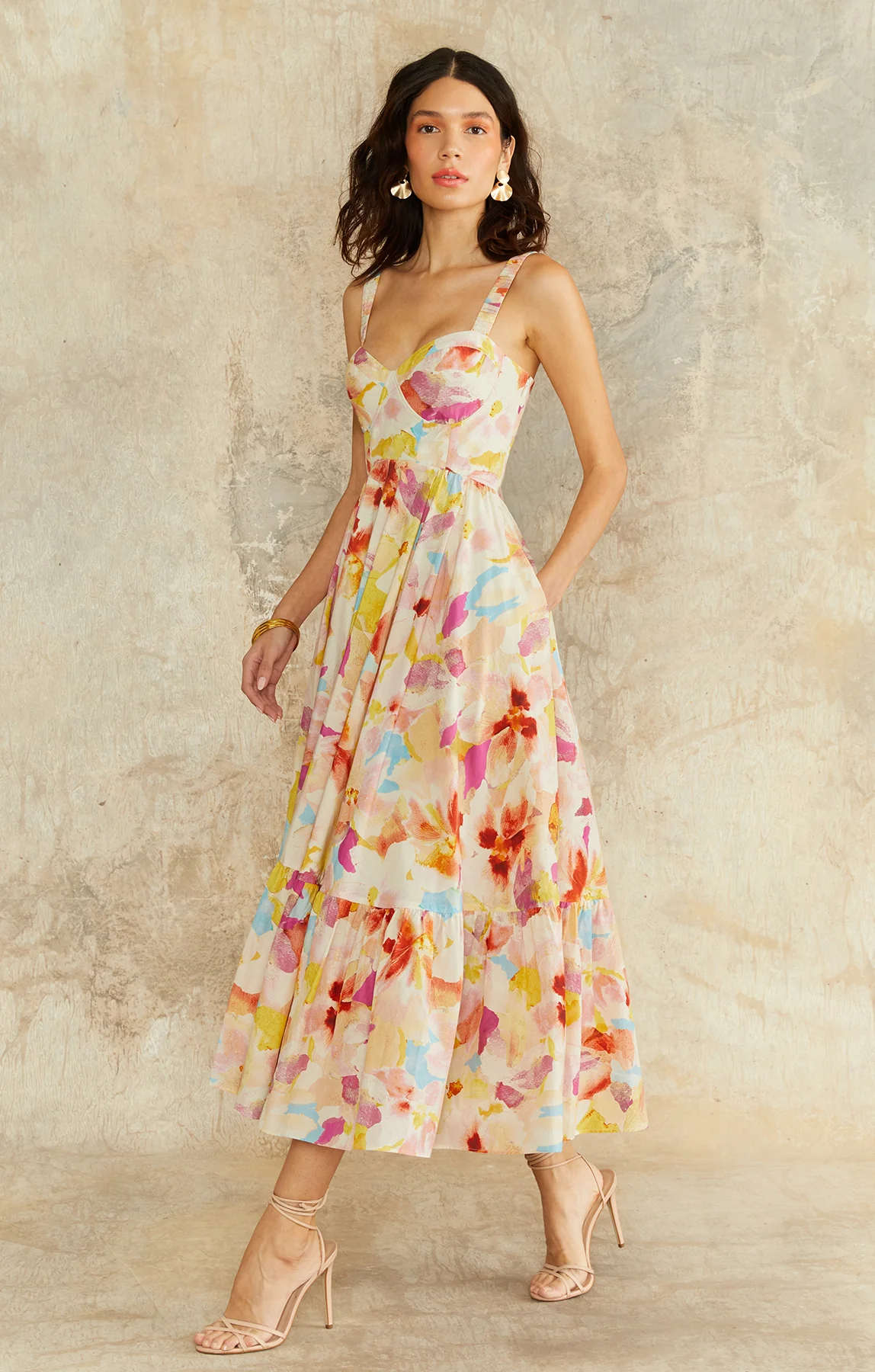 Kellem Midi Dress - Image 3