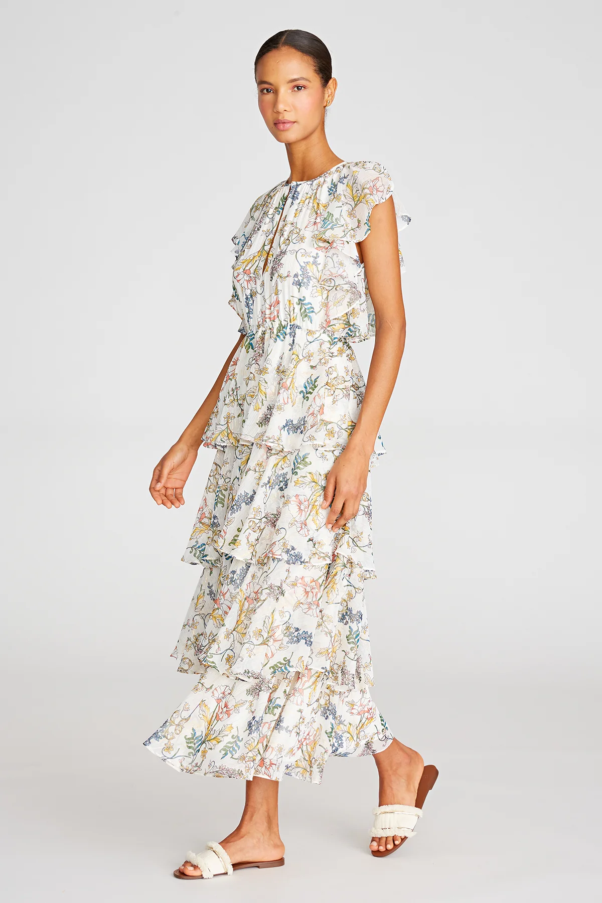 Landon Ruffle Dress - Image 4