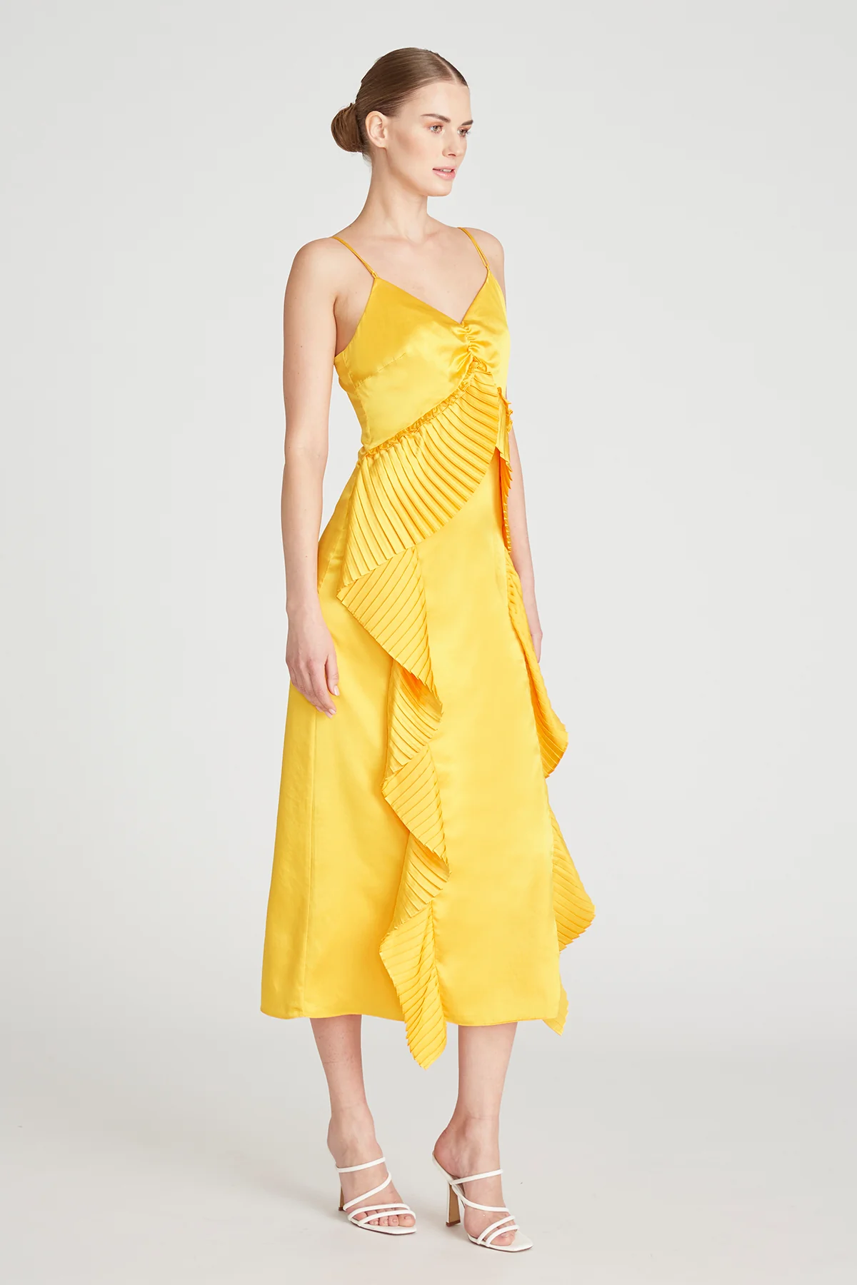 Leena Cami Pleated Slip Dress - Image 3
