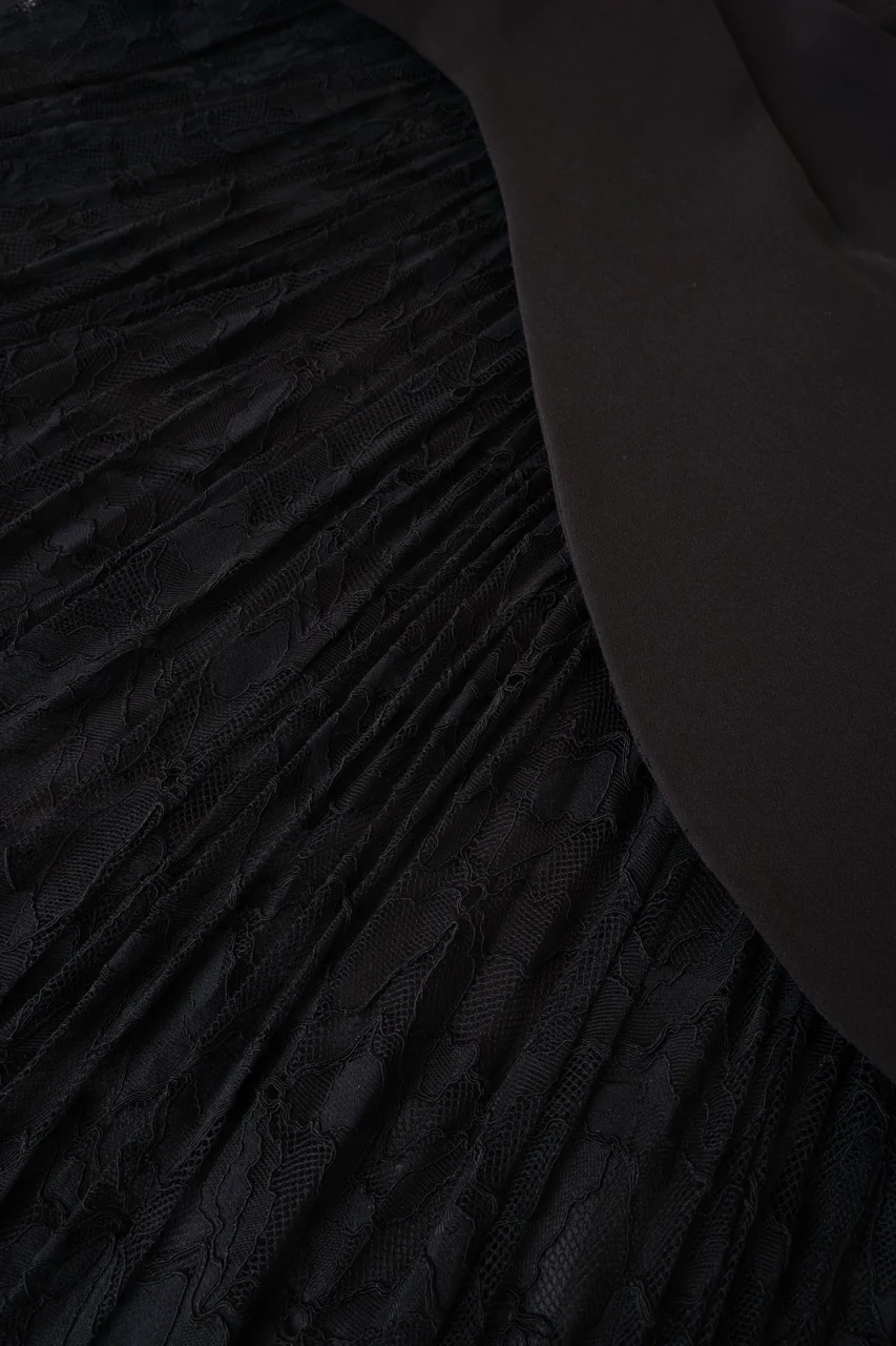 Leighton Pleated Gown - Image 5