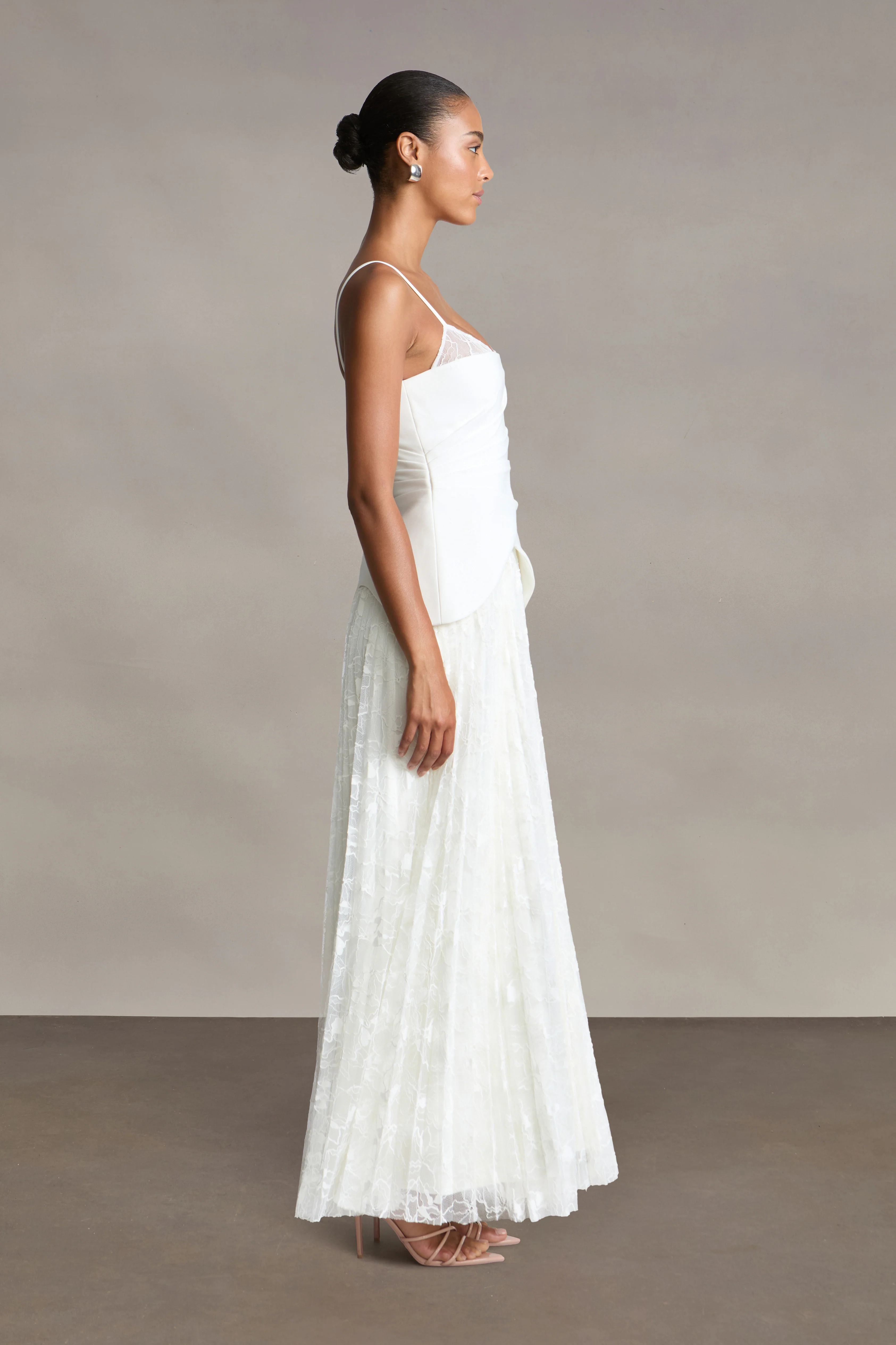 Leighton Pleated Gown - Image 6