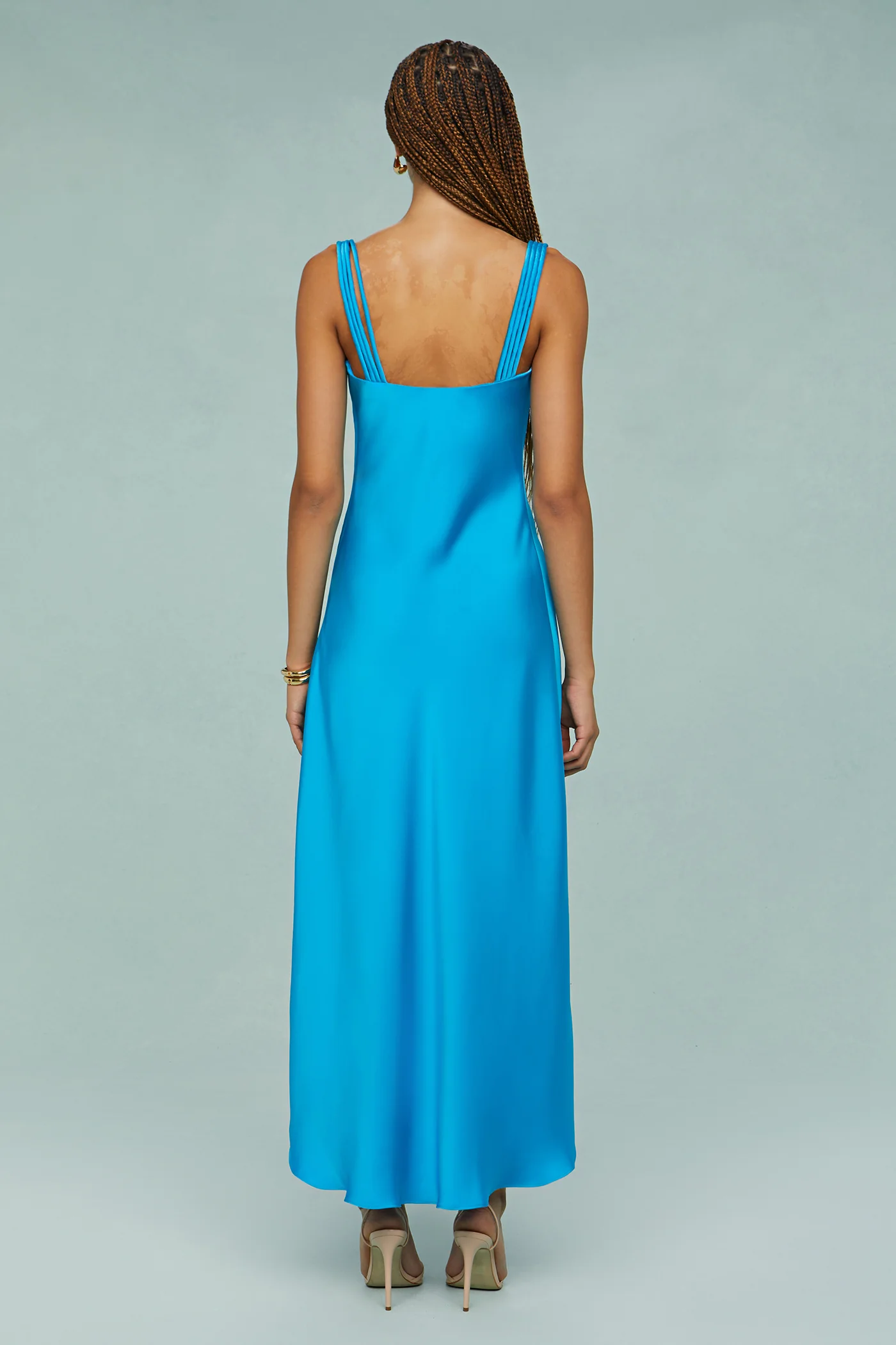 Liza Pleated Midi Dress - Image 2