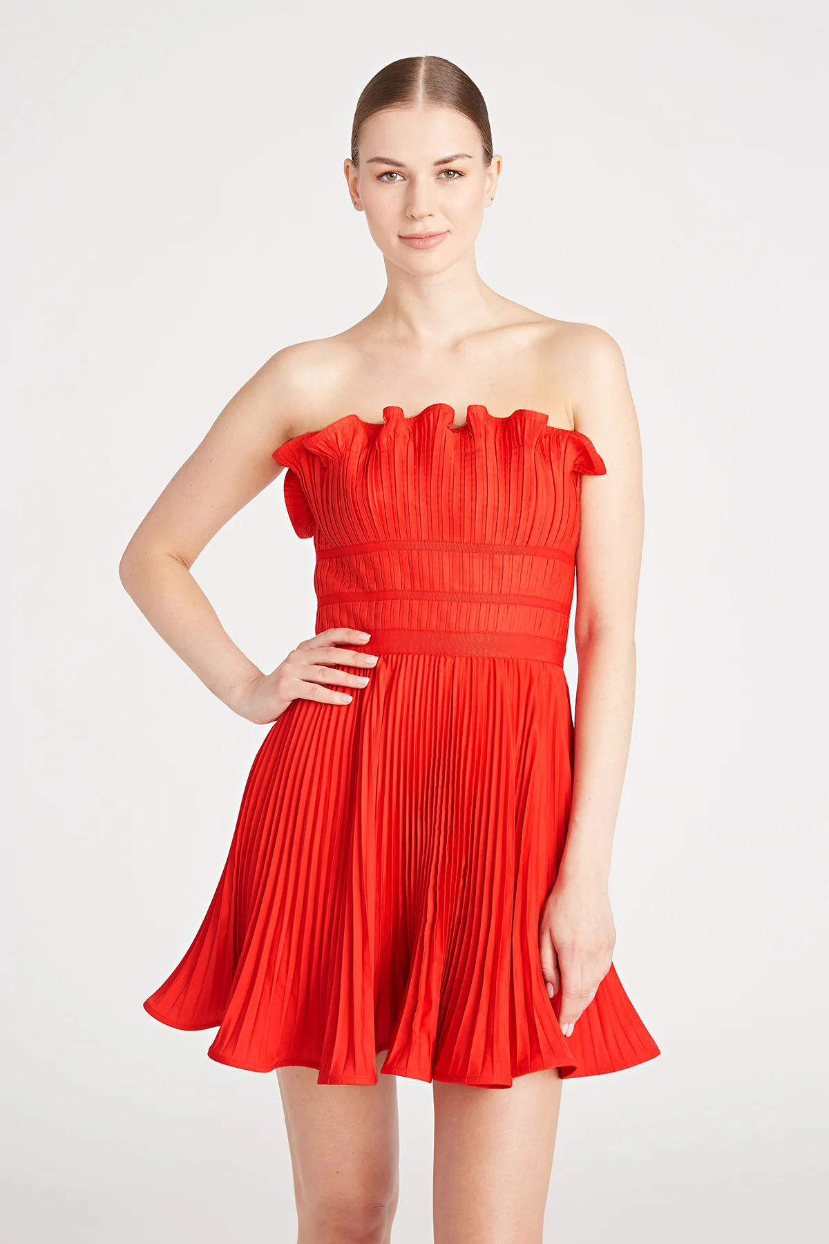Lorena Strapless Mini Dress - Image 4