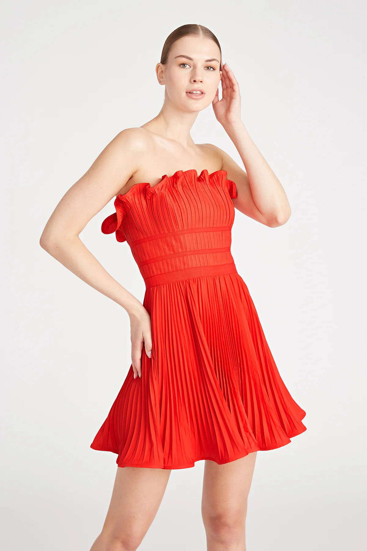 Lorena Strapless Mini Dress - Image 6