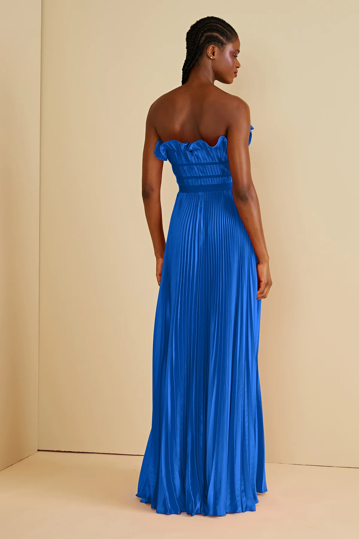 Losey Ruffle Neck Gown - Image 2