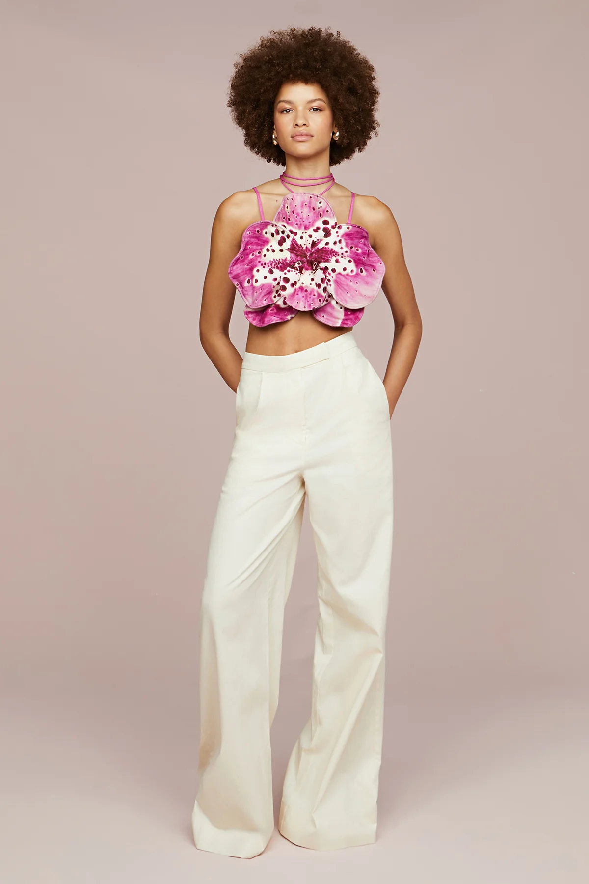 Maisie 3D Orchid Top - Image 3
