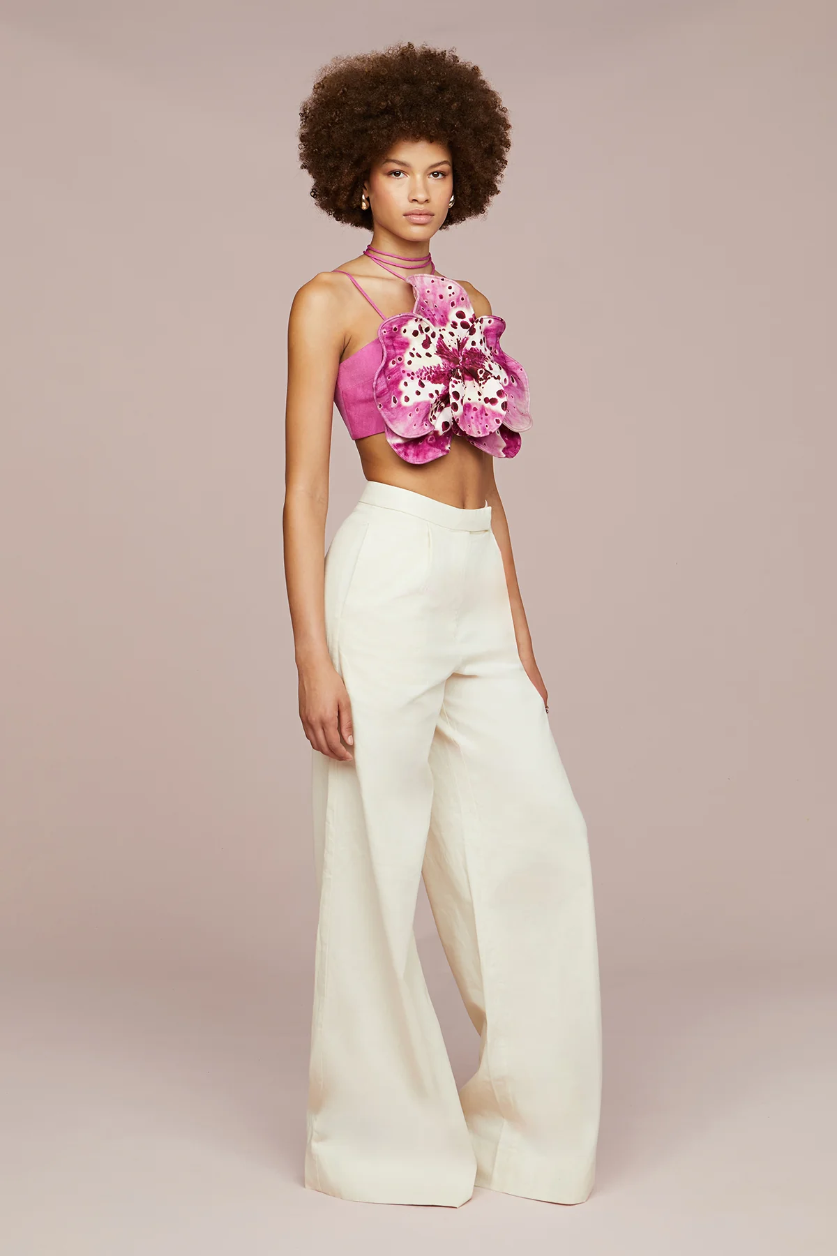 Maisie 3D Orchid Top - Image 6