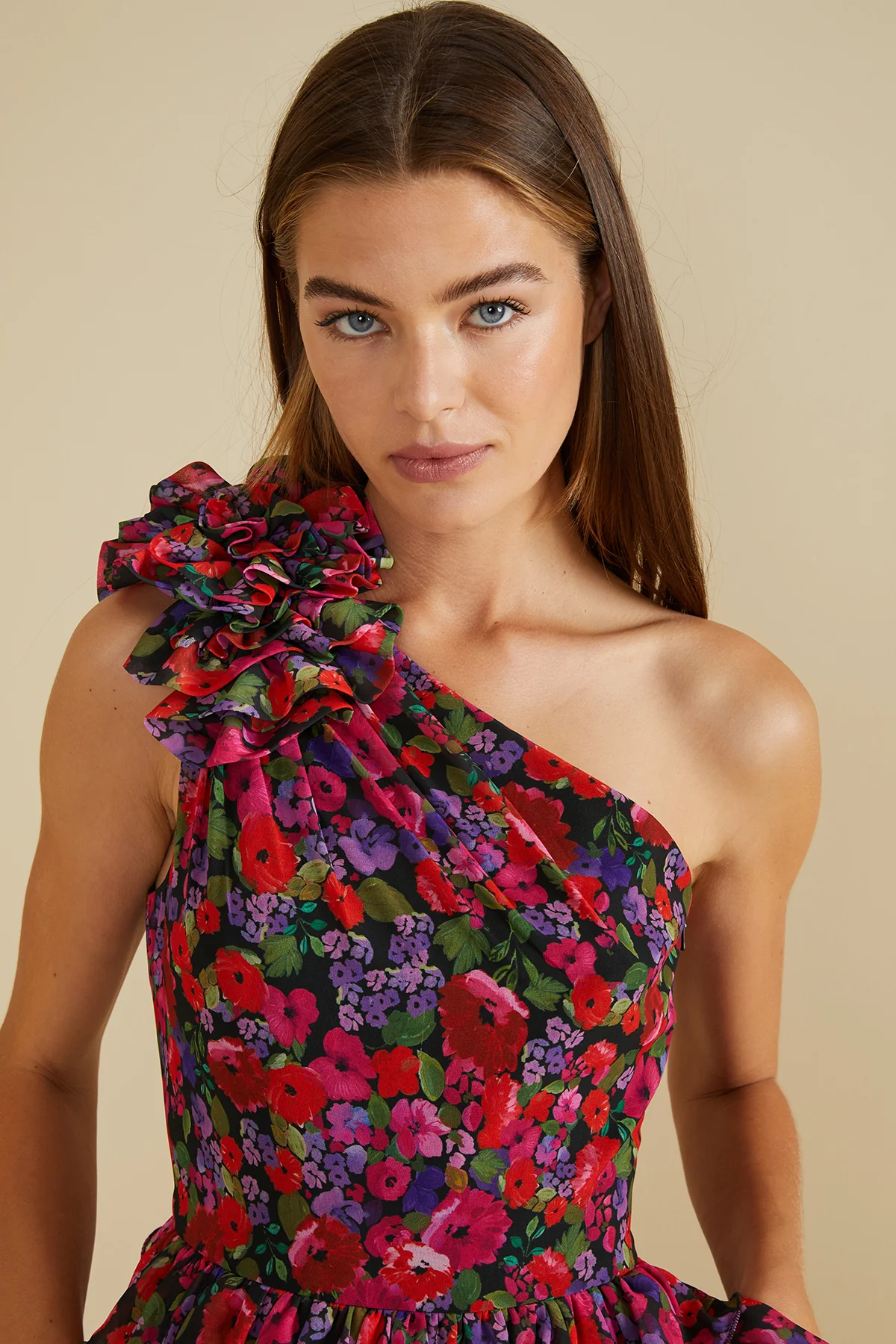 Malti One Shoulder Mini Dress - Image 4