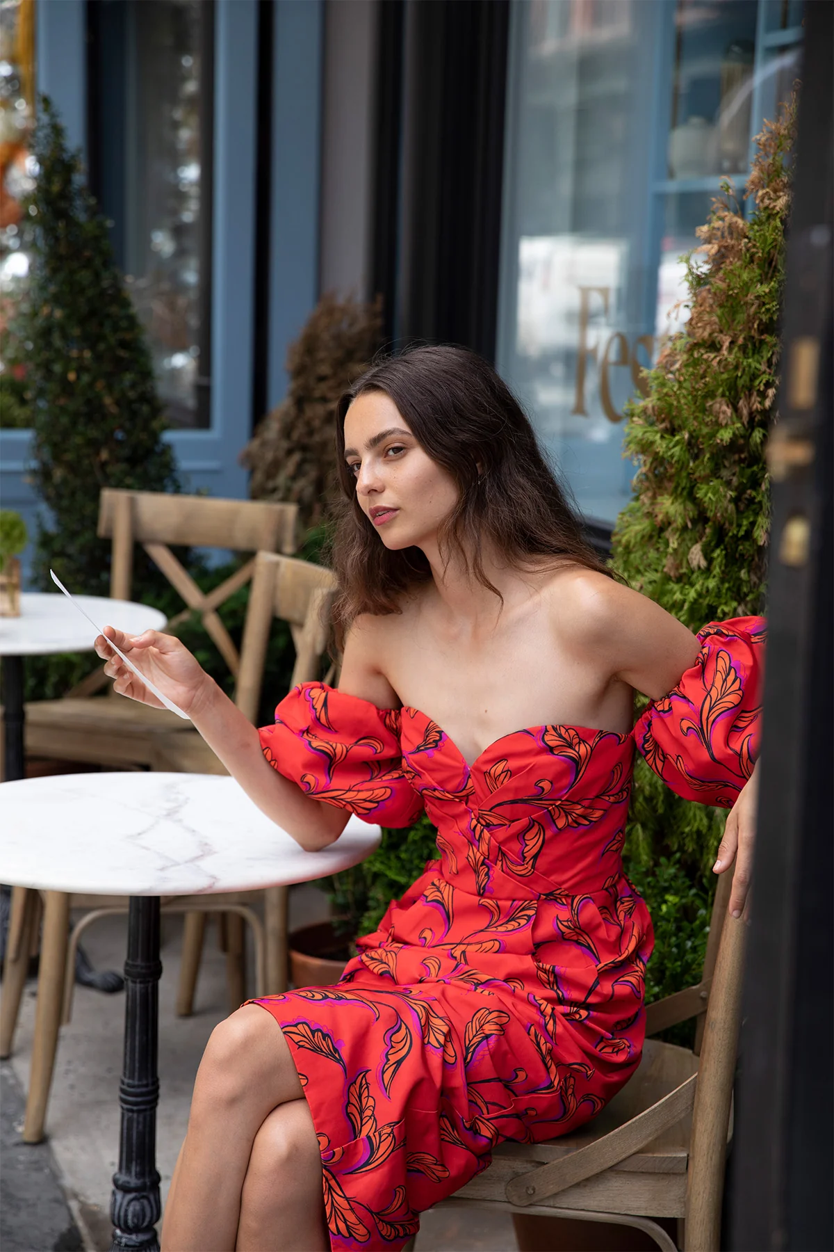 Micaela Sweetheart Dress - Image 3